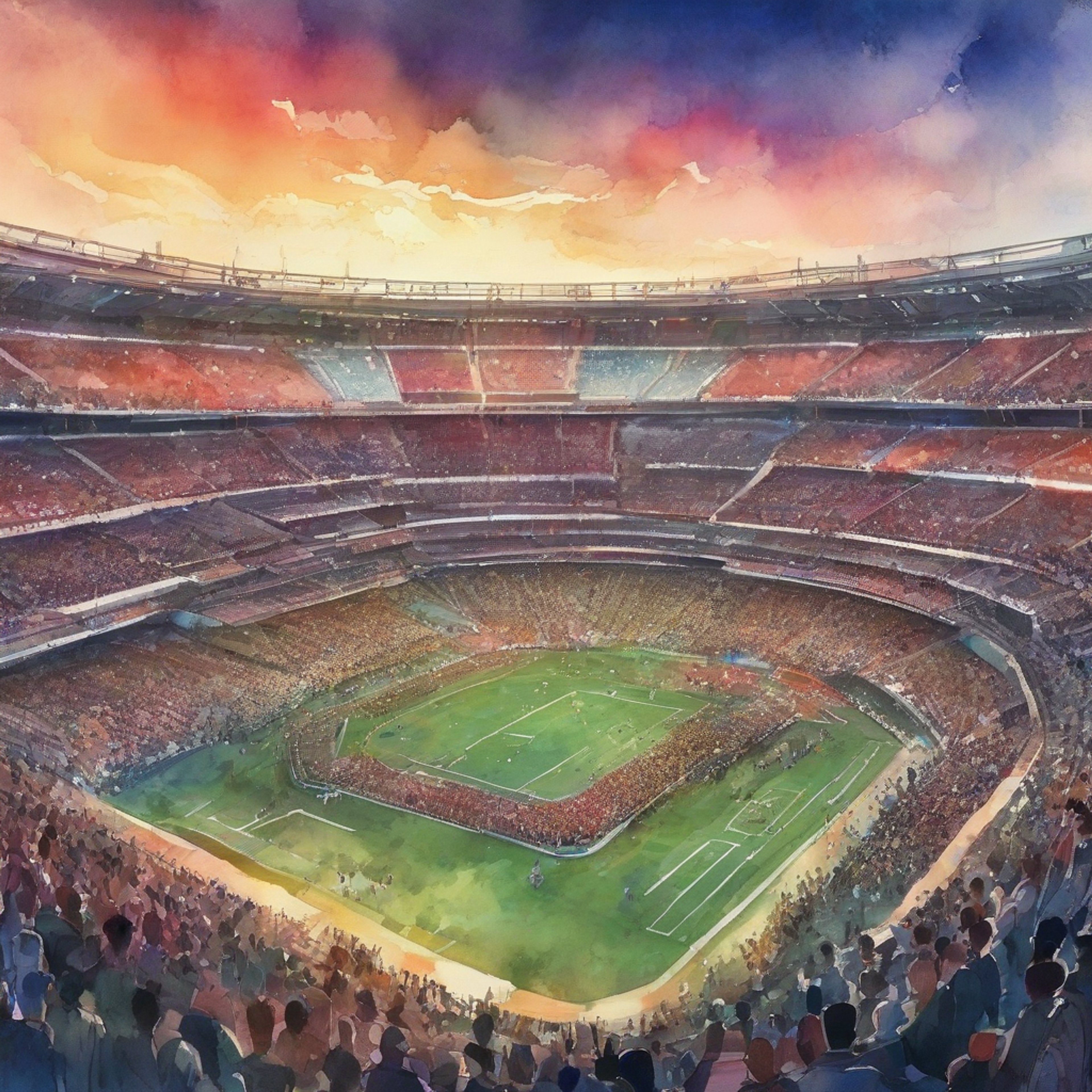 You find yourself transported to the heart of the 2024 NFL season, where the world's most elite athletes clash in a fiery display of athleticism and strategic brilliance. Towering figures in sleek uniforms execute intricate plays with explosive power, their chiseled physiques glistening with sweat under the blinding stadium lights. Coaches prowl the sidelines, barking orders and making calculated adjustments as the intense competition unfolds. The roar of the crowd is deafening, their cheers and chants fueling the players' passion as they vie for the ultimate prize - the coveted Super Bowl championship.