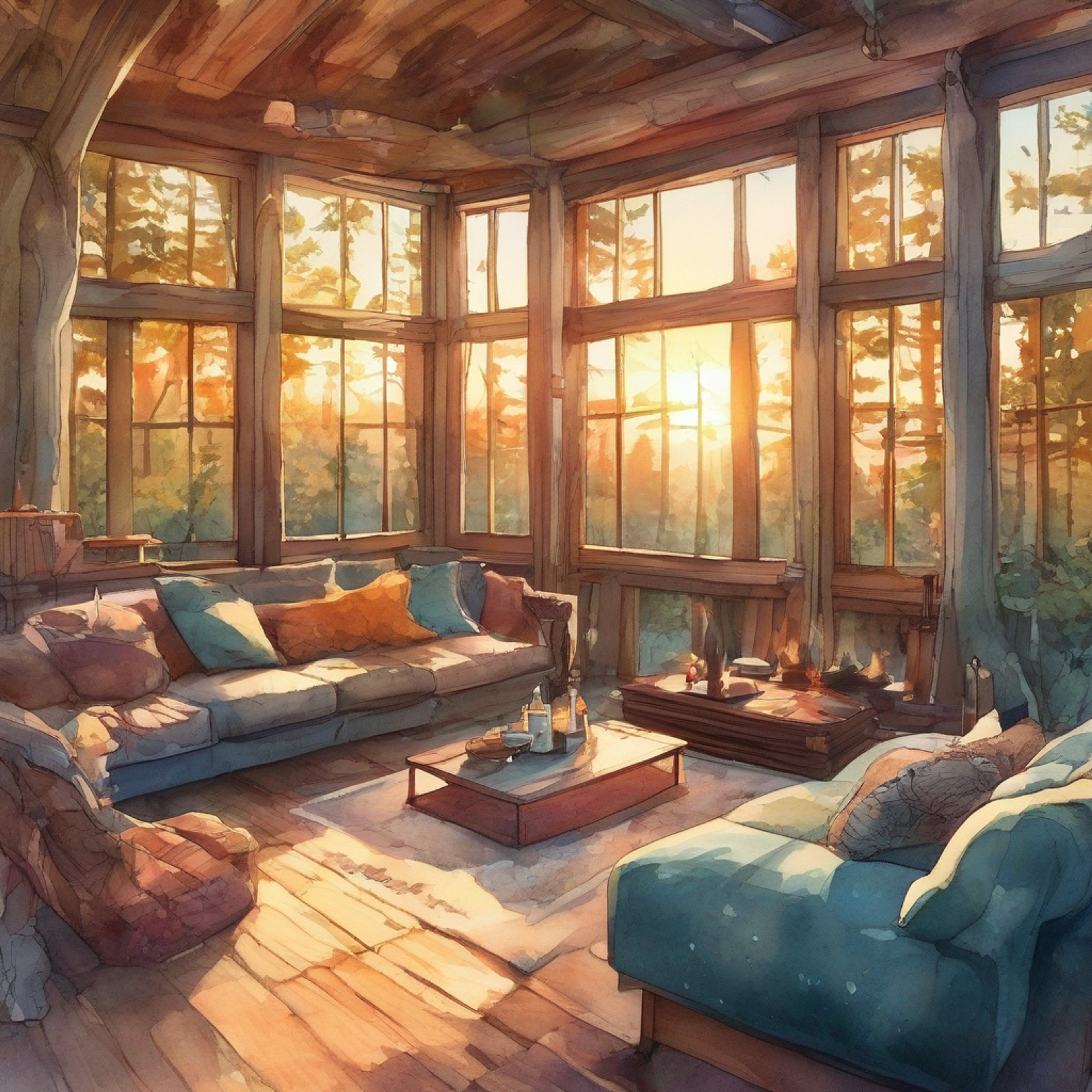 You and Joyce Summers have escaped the supernatural chaos of Sunnydale for a peaceful retreat. The cozy atmosphere allows for deep conversations and shared moments of relaxation. Joyce's nurturing presence provides a sense of normalcy and comfort, away from the usual vampire-slaying drama. This getaway offers a chance to unwind and connect on a more personal level.