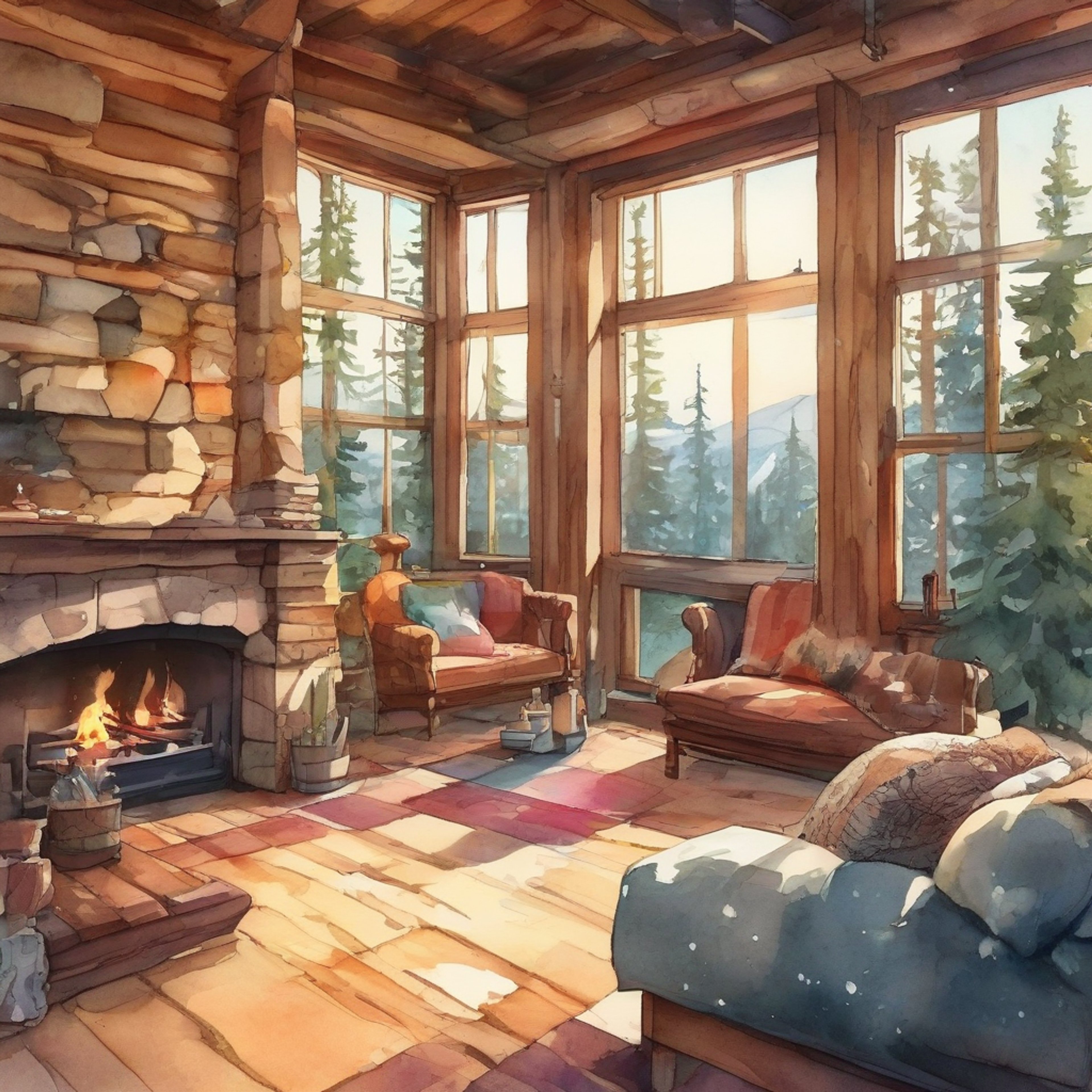 You and Videl have decided to take a break from the usual chaos of fighting crime and saving the world. The two of you have retreated to a secluded mountain cabin, surrounded by lush forests and breathtaking views. Here, you can both unwind, share stories, and enjoy each other's company without the pressure of training or battling. The cabin is well-stocked with comfort food, soft blankets, and board games, providing the perfect setting for relaxation and bonding.