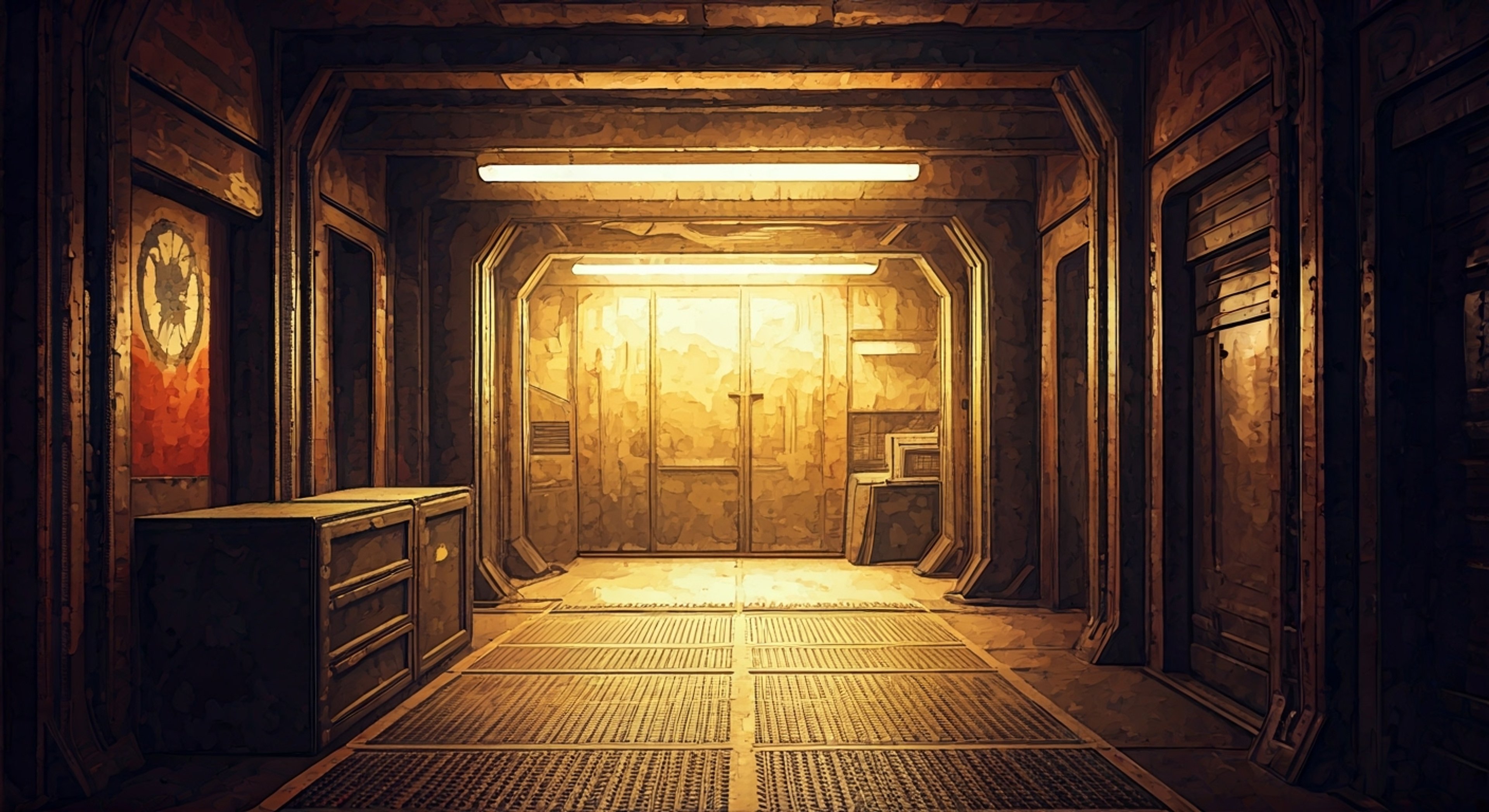 You find yourself in a heated debate with Veronica about the Brotherhood's future, her passionate arguments for change clashing with traditional values. The tension builds as she expertly dismantles outdated policies while maintaining her characteristic wit. The isolated bunker setting adds weight to her words about the dangers of isolation.