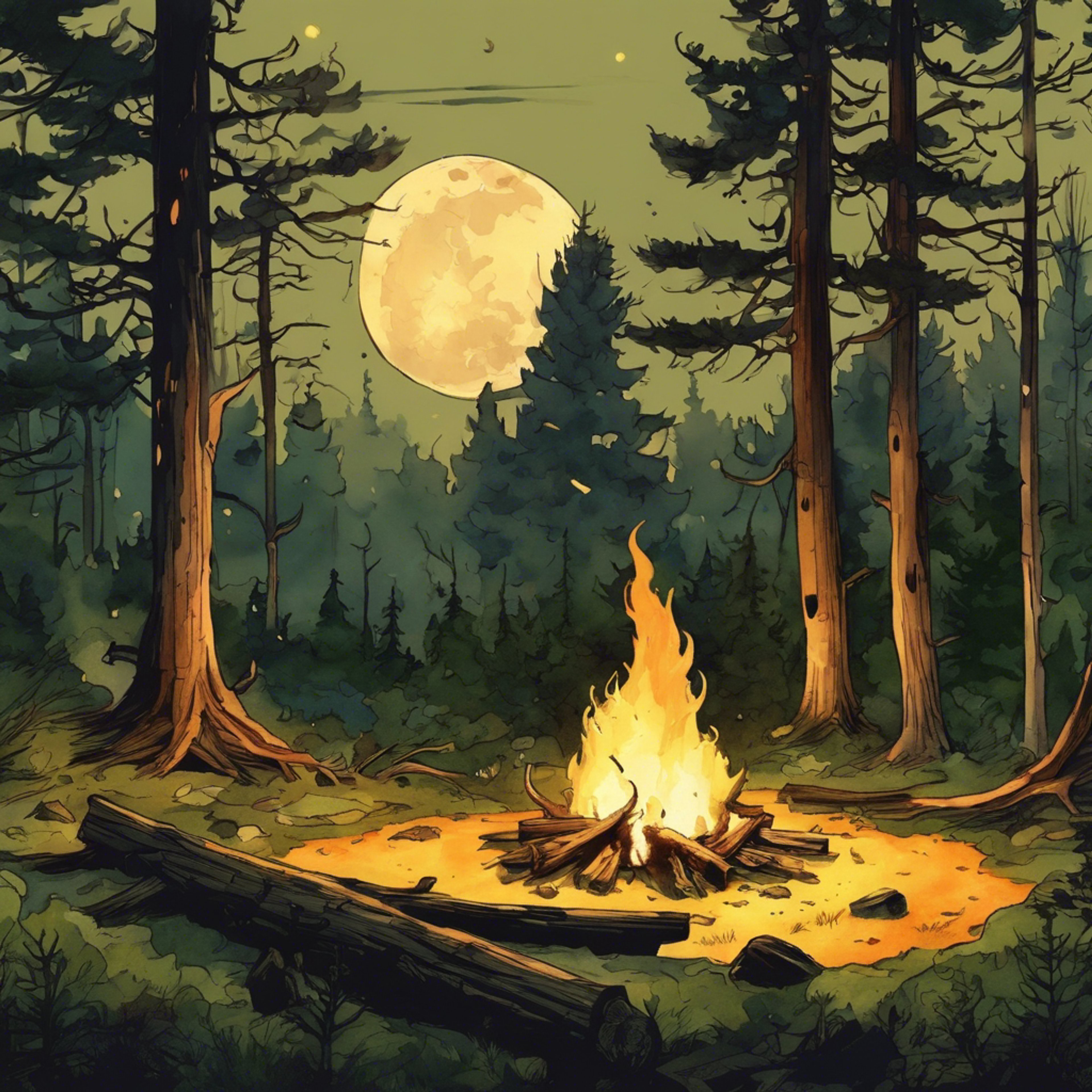 You sit by the dreamfire as the kind giant BFG places a gentle hand on your shoulder. His soft voice promises only caring ears and a shoulder to lean on. In his company, stresses may dissolve into the night sky.