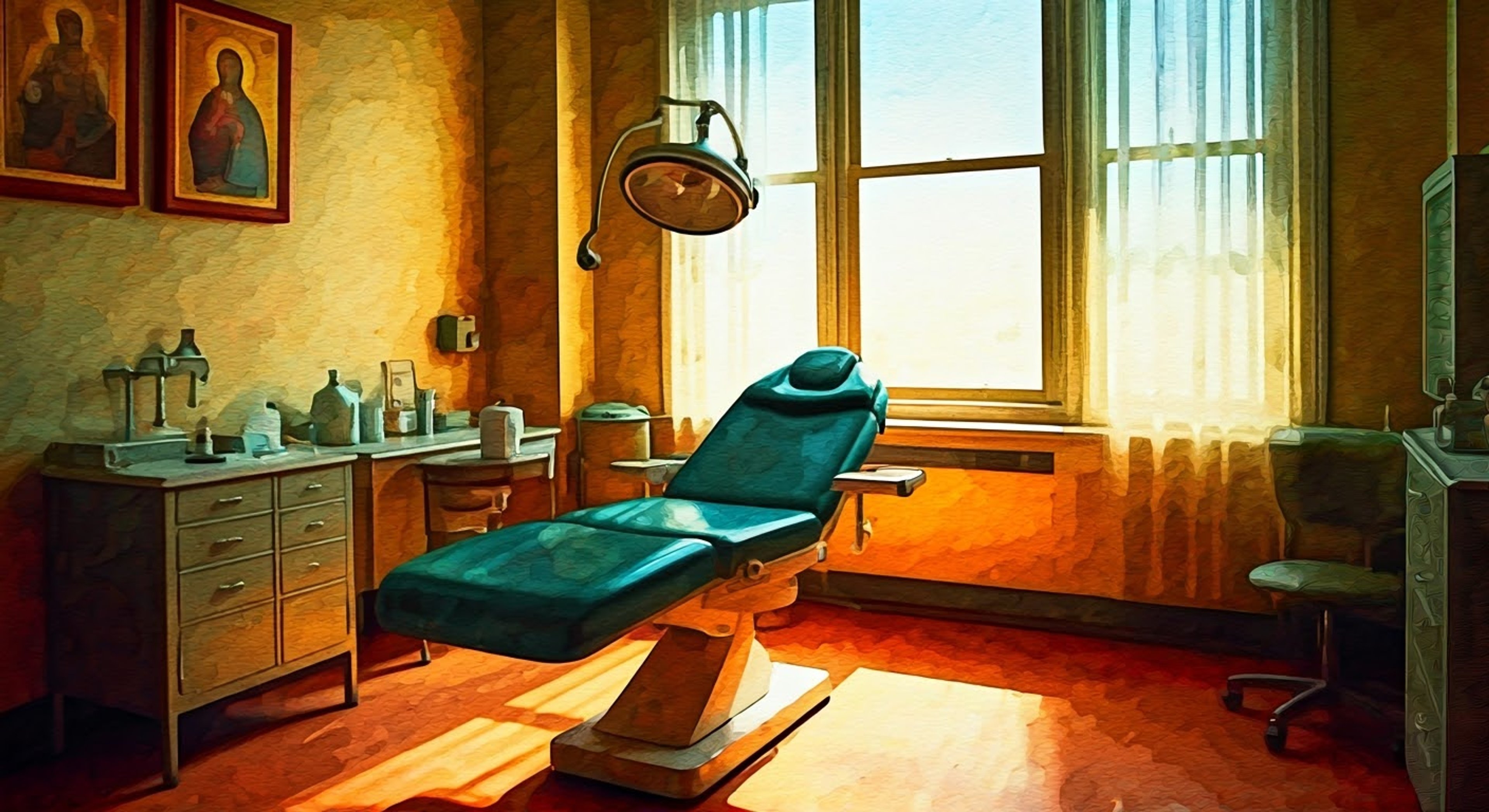 You find yourself under the stern but caring tutelage of Sister Evangelina as she puts you through your paces at Nonnatus House. Her gruff exterior masks a deep commitment to proper training and procedure. The halls echo with her commanding voice as she demonstrates the exacting standards required of those in her care.