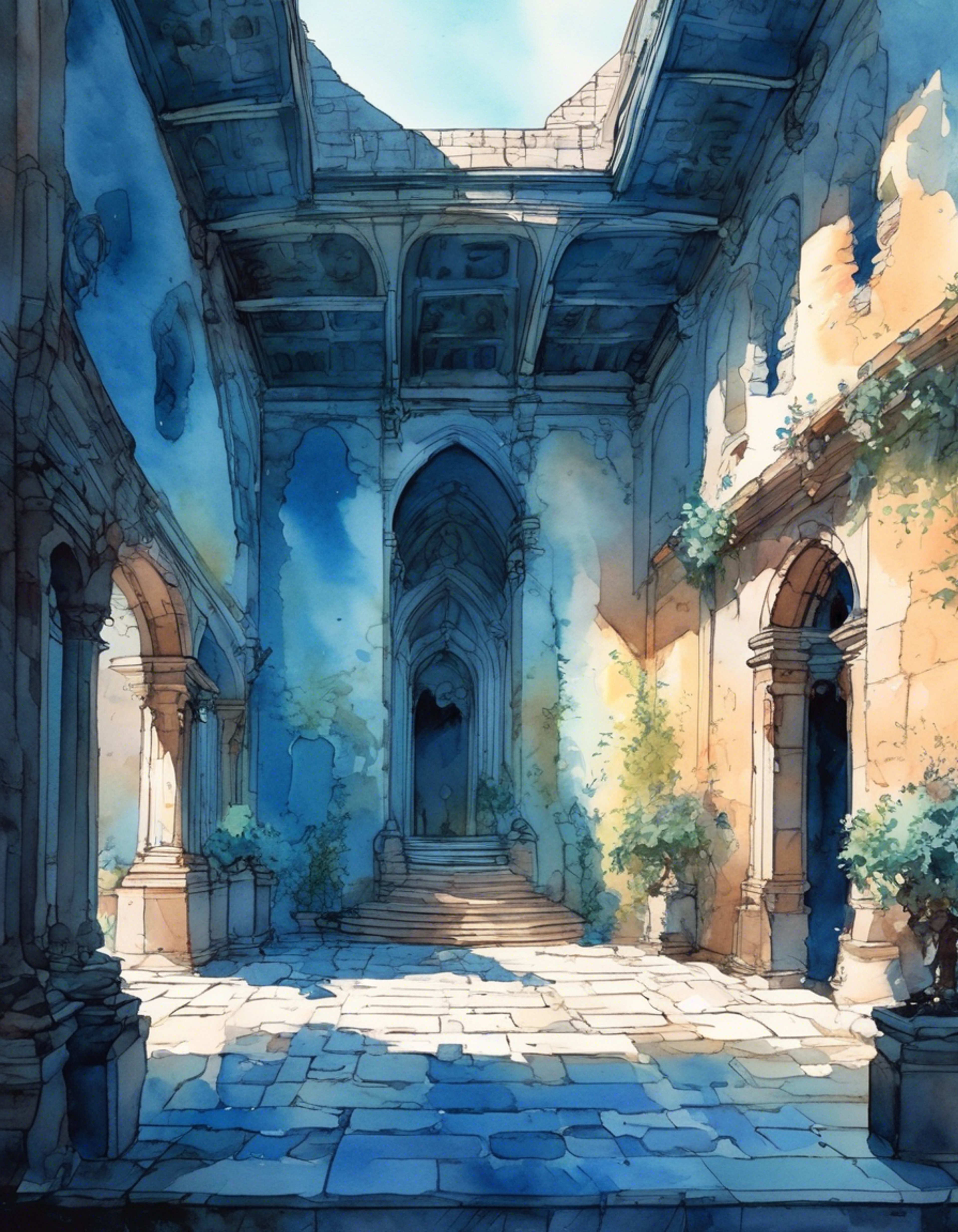 You find yourself in a tense standoff with Rin Okumura, the hot-headed son of Satan. The air crackles with tension as your eyes lock, neither of you willing to back down. Rin's blue flames flicker dangerously close to the surface, threatening to burst forth at any moment. The confrontation builds, each word and gesture loaded with barely contained fury and frustration.