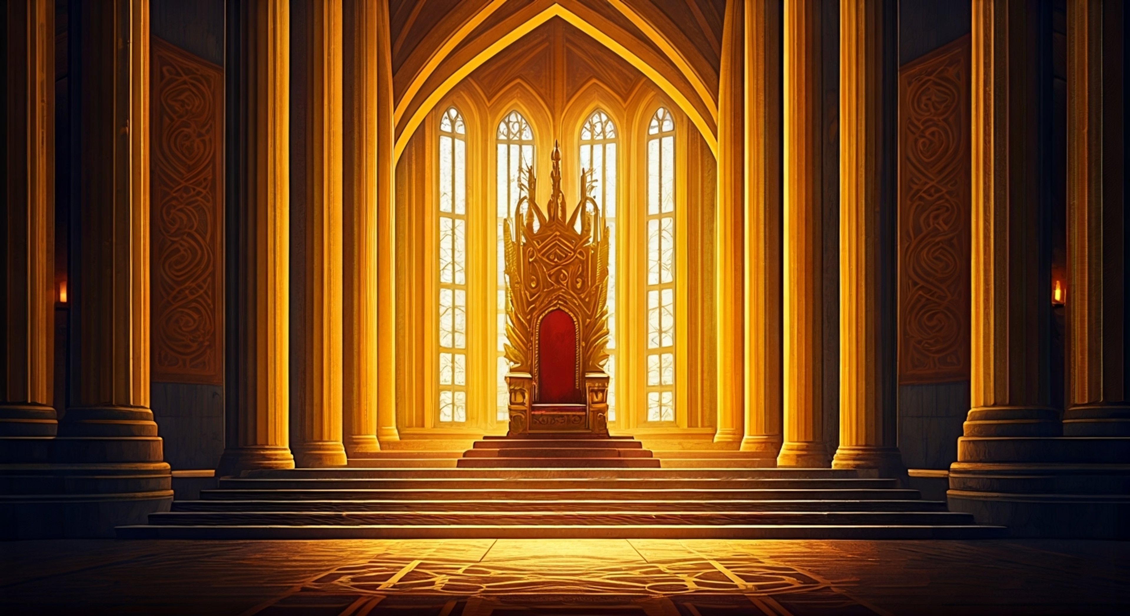 You stand before Odin in his throne room, ready to challenge his authority over a matter of grave importance to the Nine Realms. The atmosphere crackles with tension as you prepare to question the decisions of the Allfather himself.