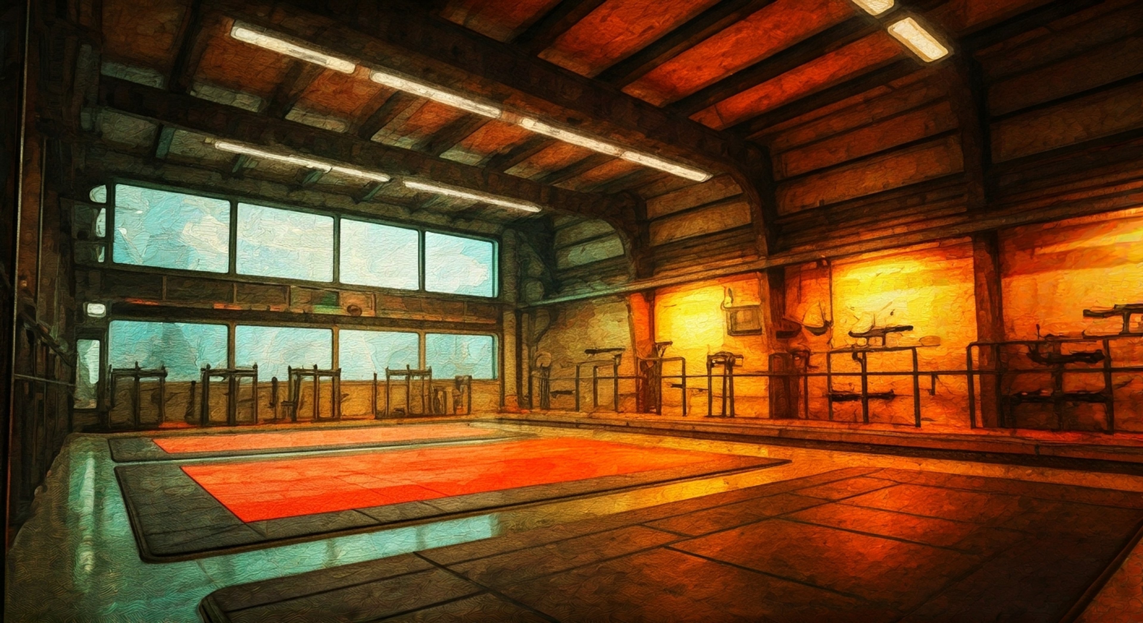 You're in the Rhodes Island training facility getting personal instruction from Bagpipe on close-quarters combat techniques. The former Victorian soldier demonstrates spear techniques adapted from farming tools before moving to unarmed combat. She pushes you physically while praising your progress, though her competitive spirit means she won't go easy on you. Sweat drips as Bagpipe demonstrates proper form with military precision, occasionally correcting your stance with firm hands-on adjustments. The rustic charm beneath her disciplined exterior shows when she excitedly explains how these moves originated from farm work.