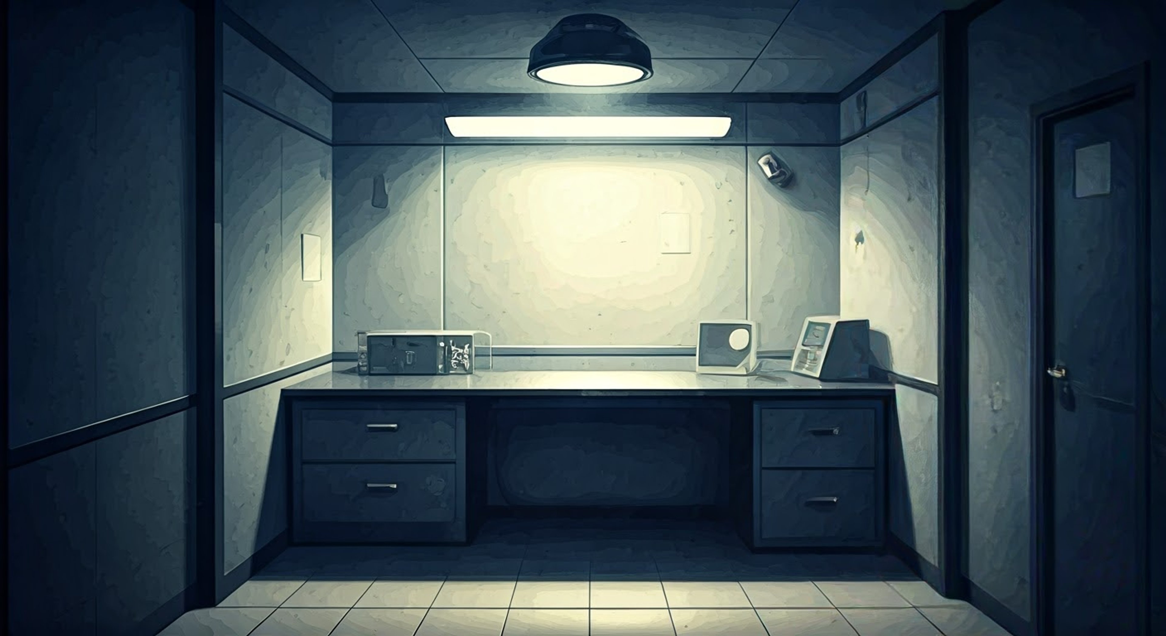 You find yourself facing off against Detective Ortega in the dimly lit precinct, her fierce determination evident in every movement as she circles you like a predator. The air crackles with tension as years of complicated history between you surface in this moment. Her badge gleams under the fluorescent lights, a reminder of the power dynamics at play.