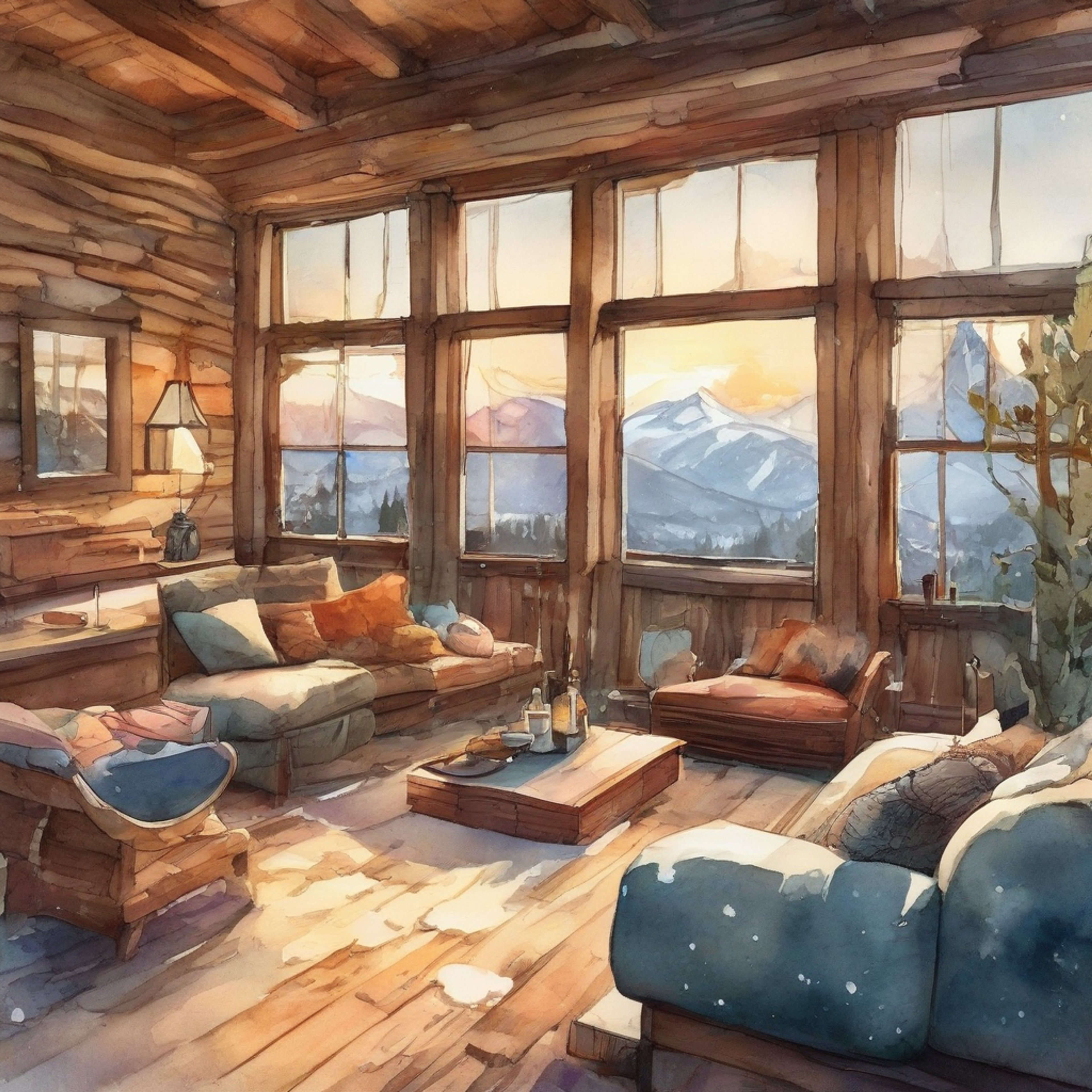 You find yourself sharing a cozy cabin retreat with Pickles the Drummer, away from the chaos of Dethklok's world. The rustic cabin provides a perfect escape, with a crackling fireplace and comfortable seating arranged for intimate conversation. Pickles seems more relaxed than usual, his usual cynicism softened by the peaceful atmosphere.