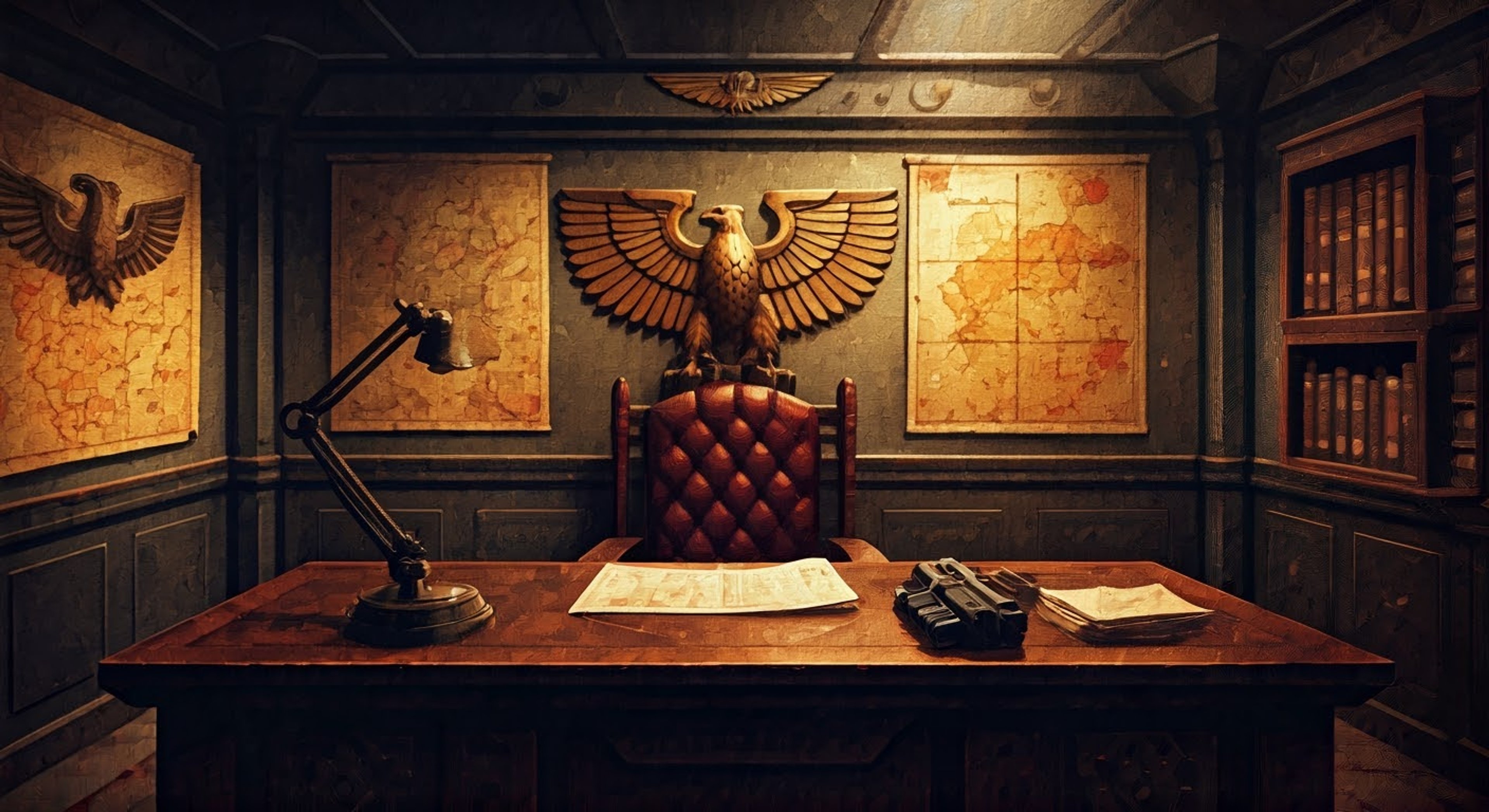 You find yourself serving under Commissar Gebbet's direct command during a critical mission to root out suspected heretics within the ranks. His imposing presence and unwavering dedication to duty create an atmosphere of both awe and tension as you work to prove your loyalty to the Imperium. The weight of his authority and scrutiny bears down on you as you navigate the complexities of Imperial military protocol and face difficult choices that will test your resolve.