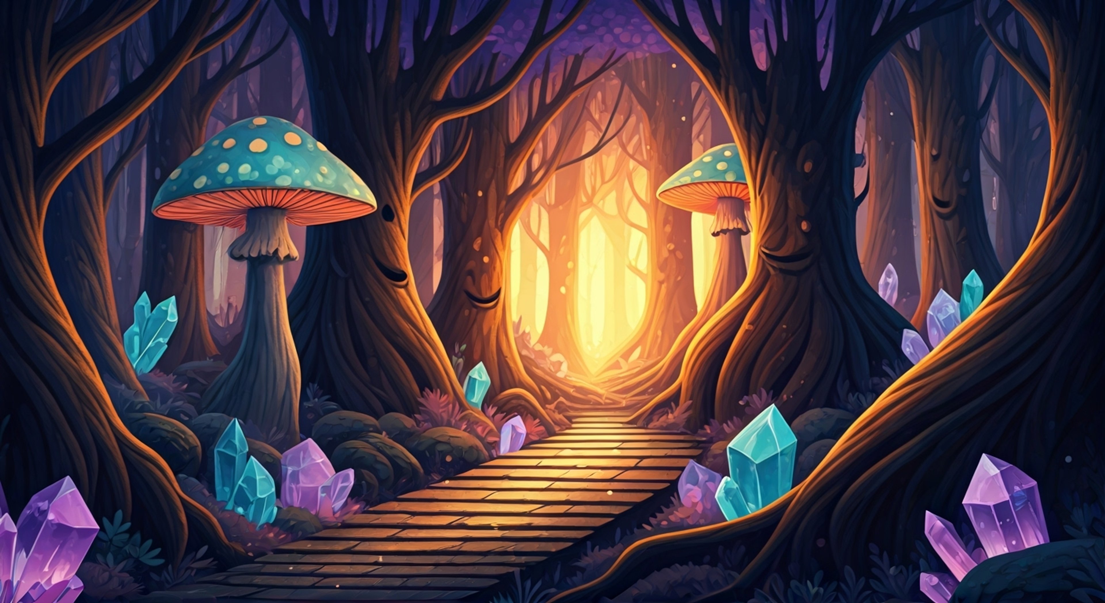 You find yourself accidentally transported to Bluehilda's magical realm after a strange incident involving a mysterious portal. The enthusiastic blue witch Bluehilda discovers you and, true to her nature, immediately offers to help you get back home - though her methods may be as unpredictable as they are magical. The adventure involves navigating through her whimsical world while dodging the Unbearables and making use of her creative spellcasting.