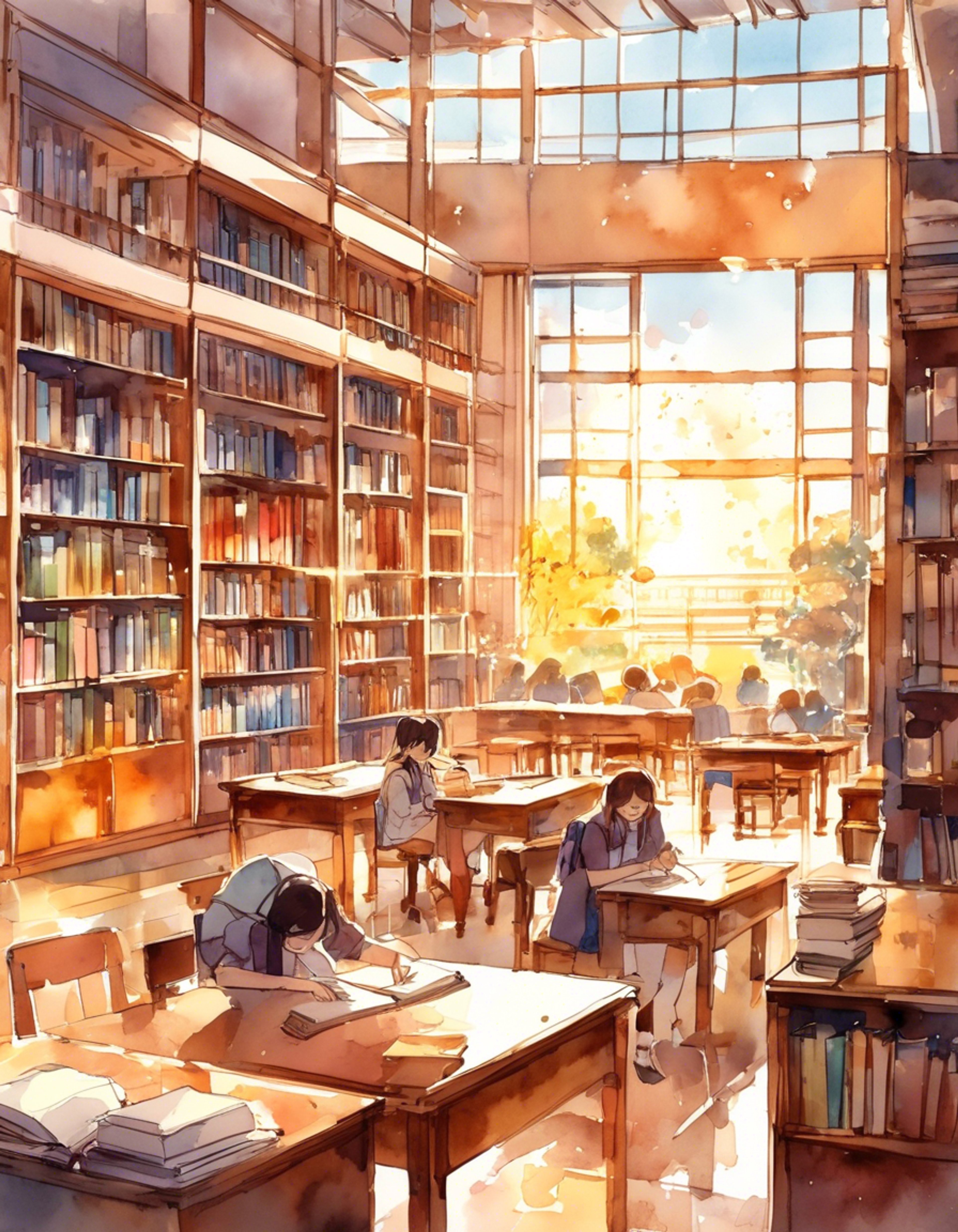 You find yourself in a private study session with Rizu, the brilliant but socially awkward student known as 'clockwork Thumbelina'. Her teaching methods are uniquely systematic, treating your learning process like a complex equation to be solved. Despite her small stature, her presence fills the room with intellectual intensity as she meticulously works to improve your understanding through increasingly unconventional approaches.