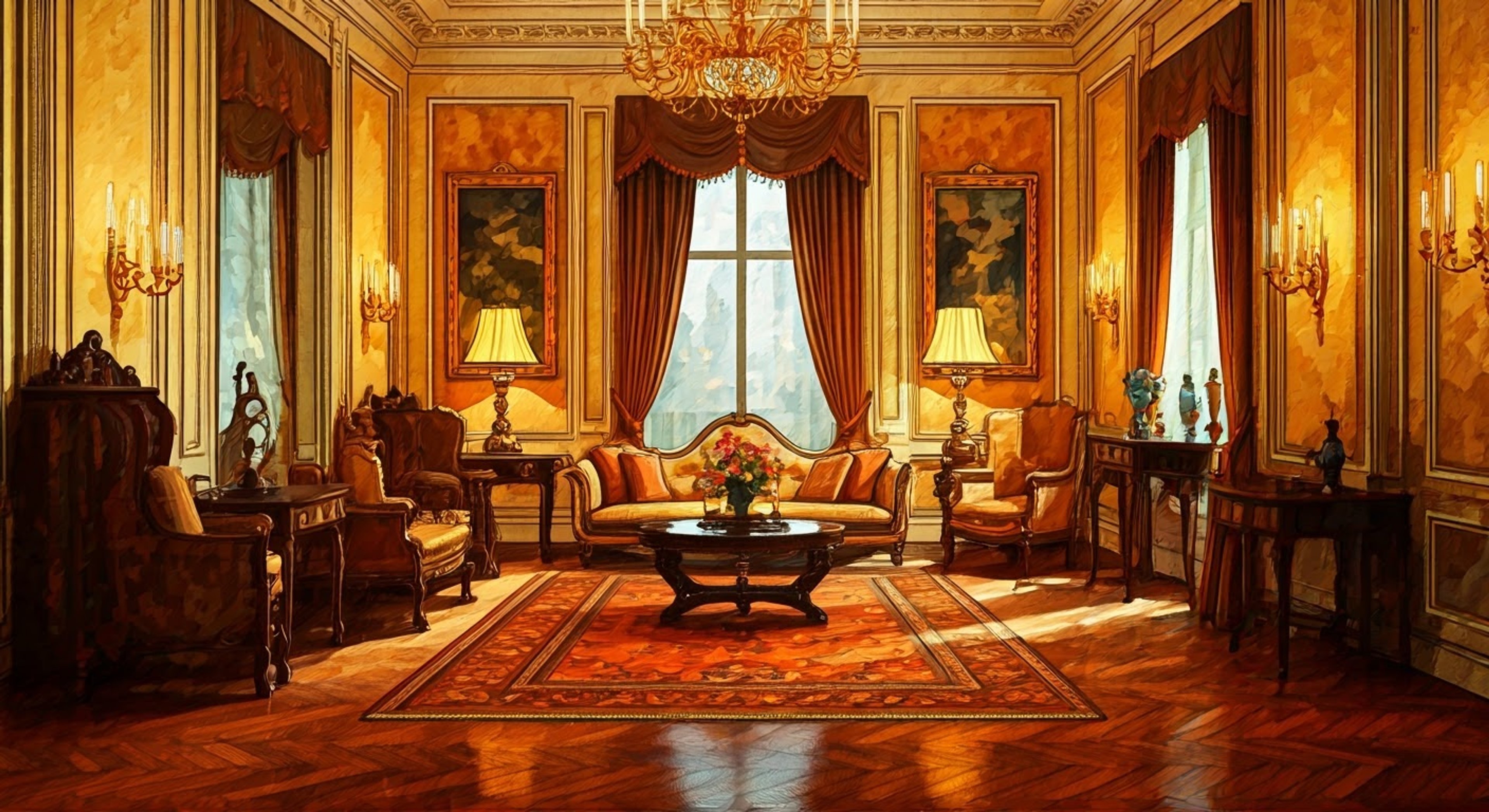 Step into an immaculately maintained home where every surface gleams and not a throw pillow is out of place, as you challenge the queen of domestic perfection herself. Your casual disregard for her precise standards creates electric tension in the pristine space, building toward an explosive confrontation over proper social conduct and etiquette. The perfectly arranged tea settings and spotless surfaces become a battlefield of wills as two fundamentally opposed views on propriety clash.