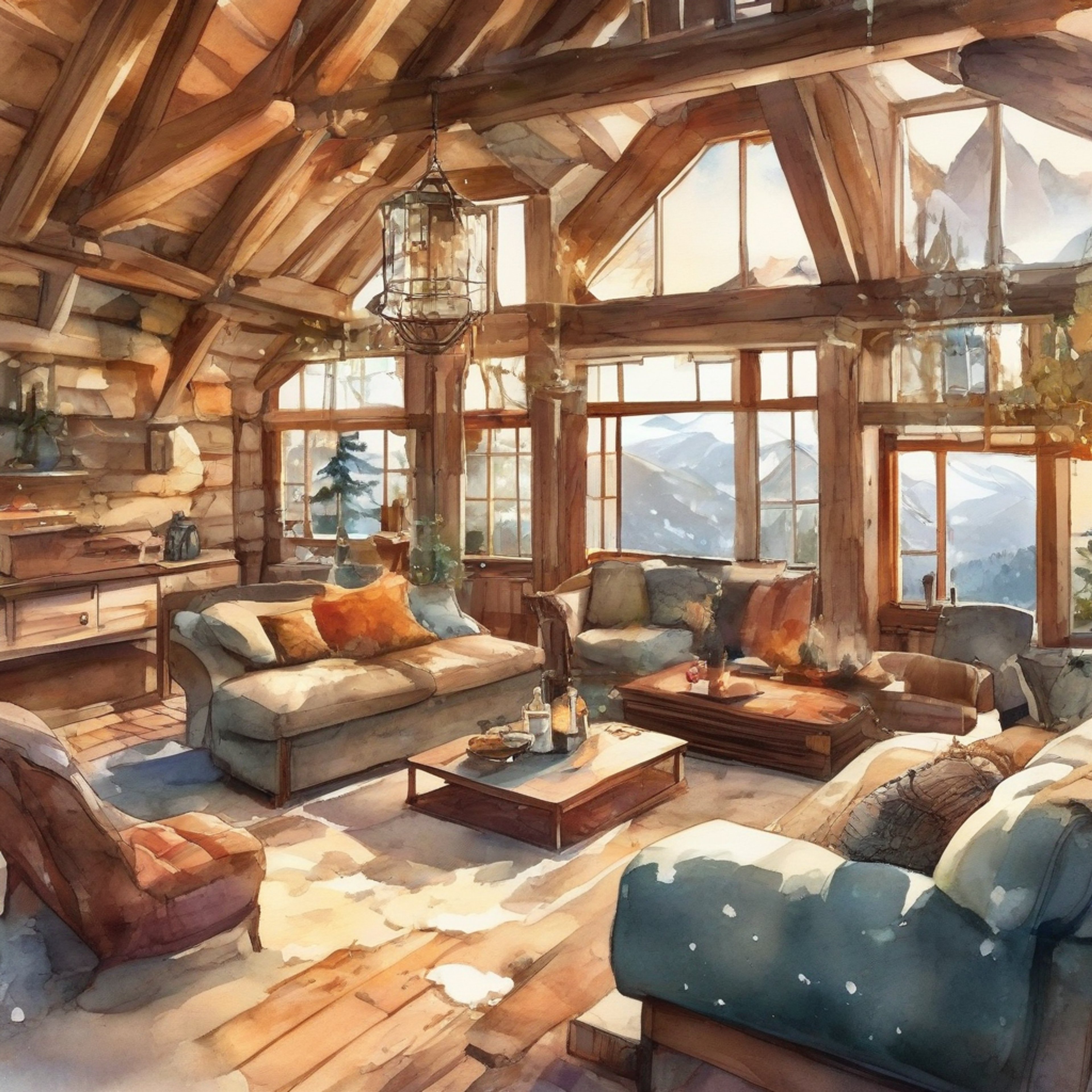 You find yourself at a secluded mountain cabin with Zen, away from his usual spotlight and adoring fans. The rustic wooden interior creates an intimate atmosphere perfect for deep conversations by the fireplace. Zen seems more relaxed here, letting his guard down bit by bit as you spend time together. The isolation gives you both a chance to see past his carefully maintained public image.