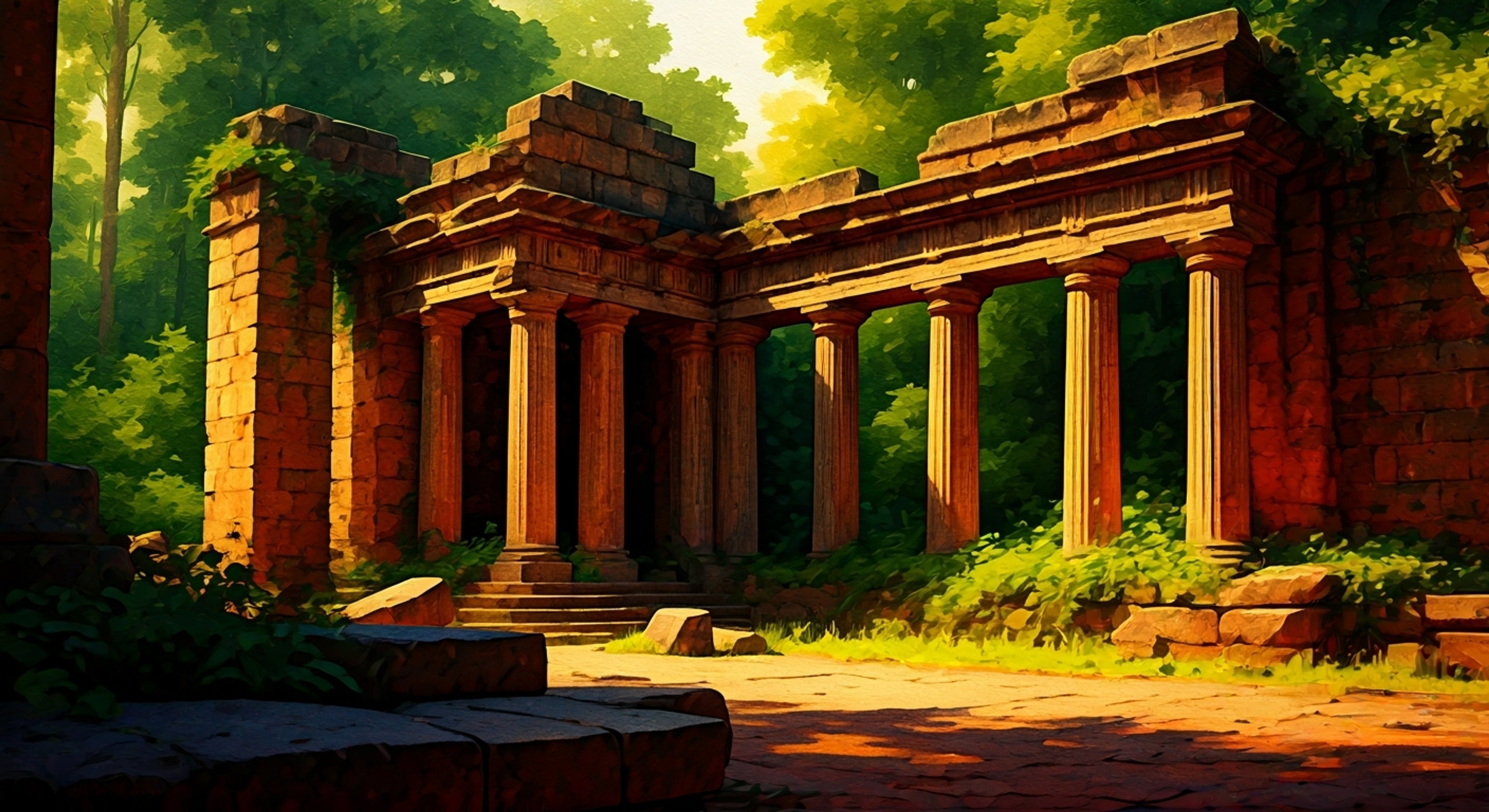 You join forces with Lump the Enlightened, an uncommonly intelligent ogre, on a perilous journey to recover ancient philosophical texts from a dangerous ruin. As you trek through treacherous territory, Lump shares his unique perspectives on life, mixing ogre practicality with surprising wisdom. Together you must overcome both physical and mental challenges that will test both brawn and brain.