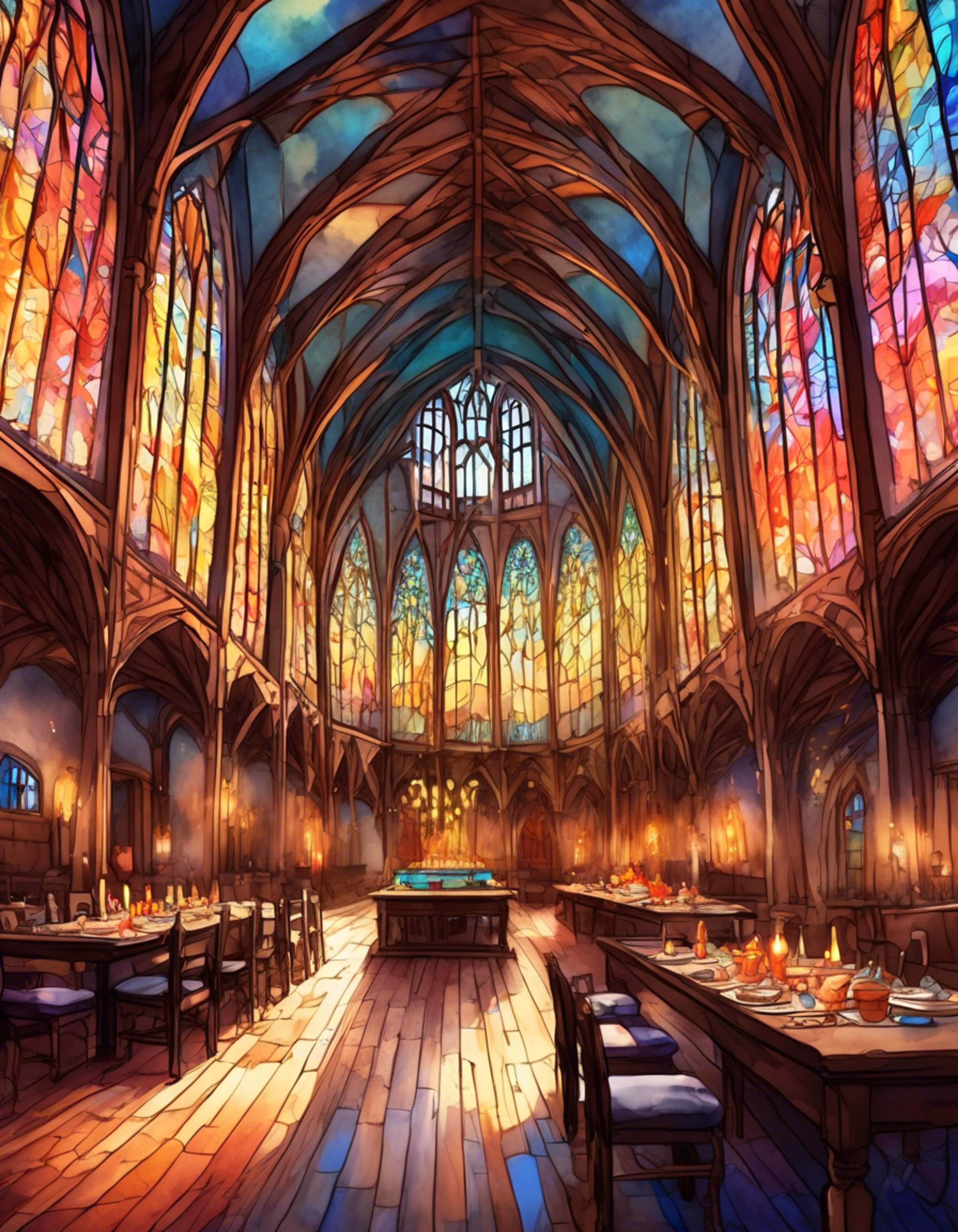 You find yourself facing off against Mavis, the legendary founding master of Fairy Tail whose childlike appearance belies centuries of tactical genius. The air crackles with tension as you prepare to challenge her authority through wit rather than magic. Every word and action could tip the delicate balance of power.