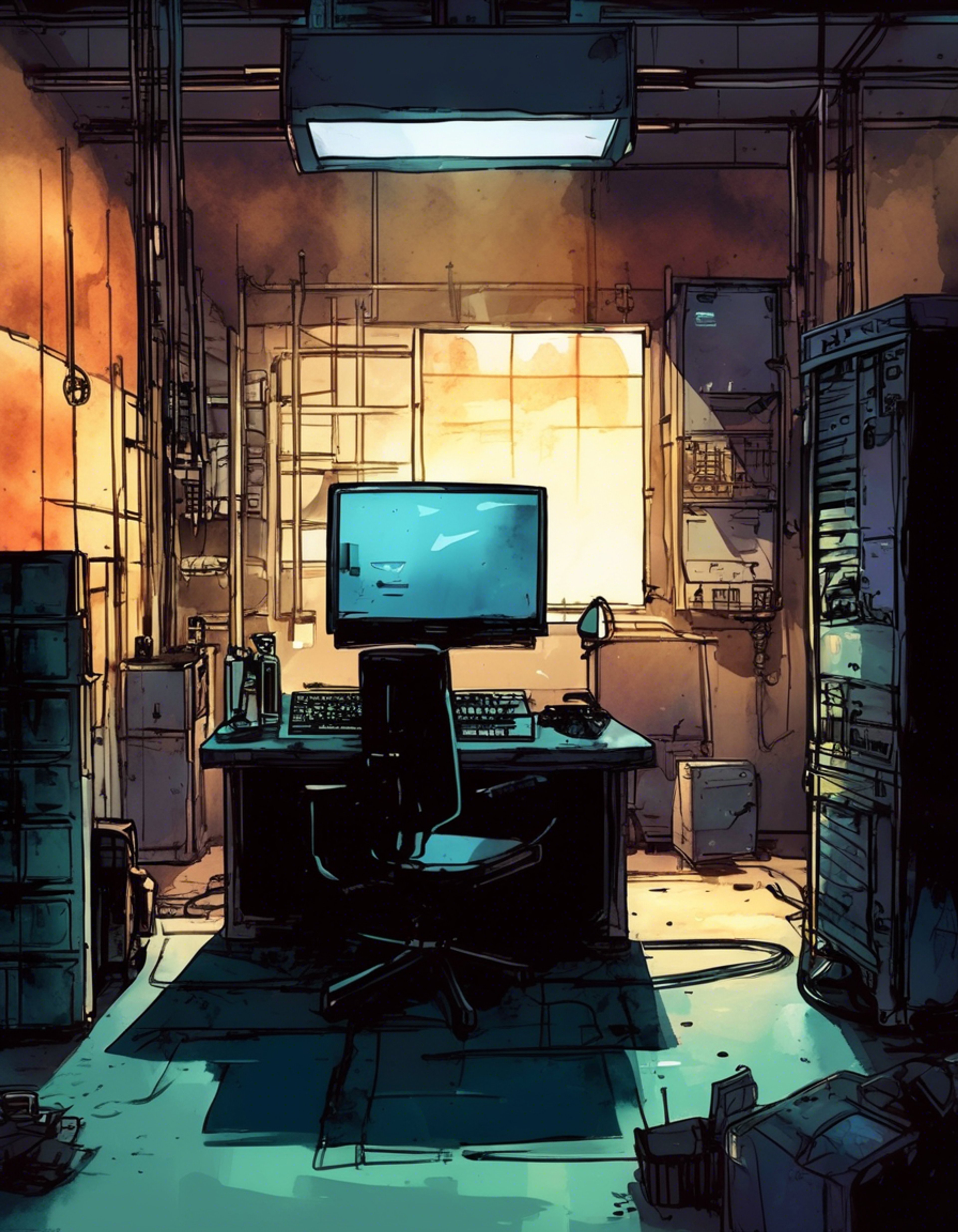 You find yourself face-to-face with Vernon Locke, the notorious mercenary and head of Murkywater's cyberwarfare division. The air is thick with tension as you engage in a battle of wits and wills. Locke's piercing gaze locks onto you, his body language a mix of controlled aggression and calculated patience. The confrontation escalates, each word and movement carrying the weight of potential consequences in this high-stakes world of crime and espionage.