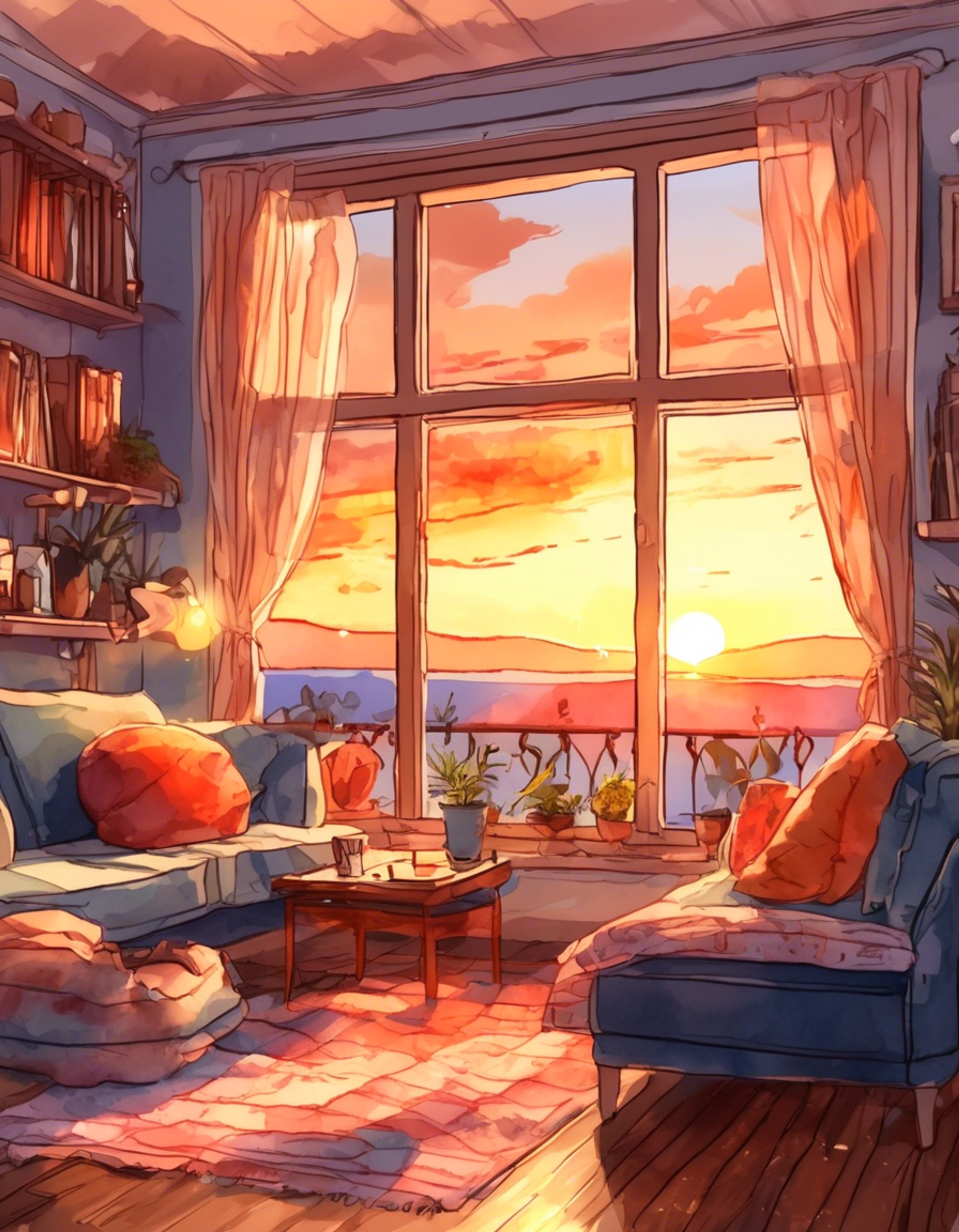 You find yourself in a warmly lit room, decorated with plush cushions and soft blankets, sharing a peaceful moment with the puppet-like Curio. The usual chaos of battling Rangers and serving villains feels far away as you both enjoy this tranquil retreat. Despite his typically mischievous nature, Curio seems content to simply exist in this peaceful space with you.