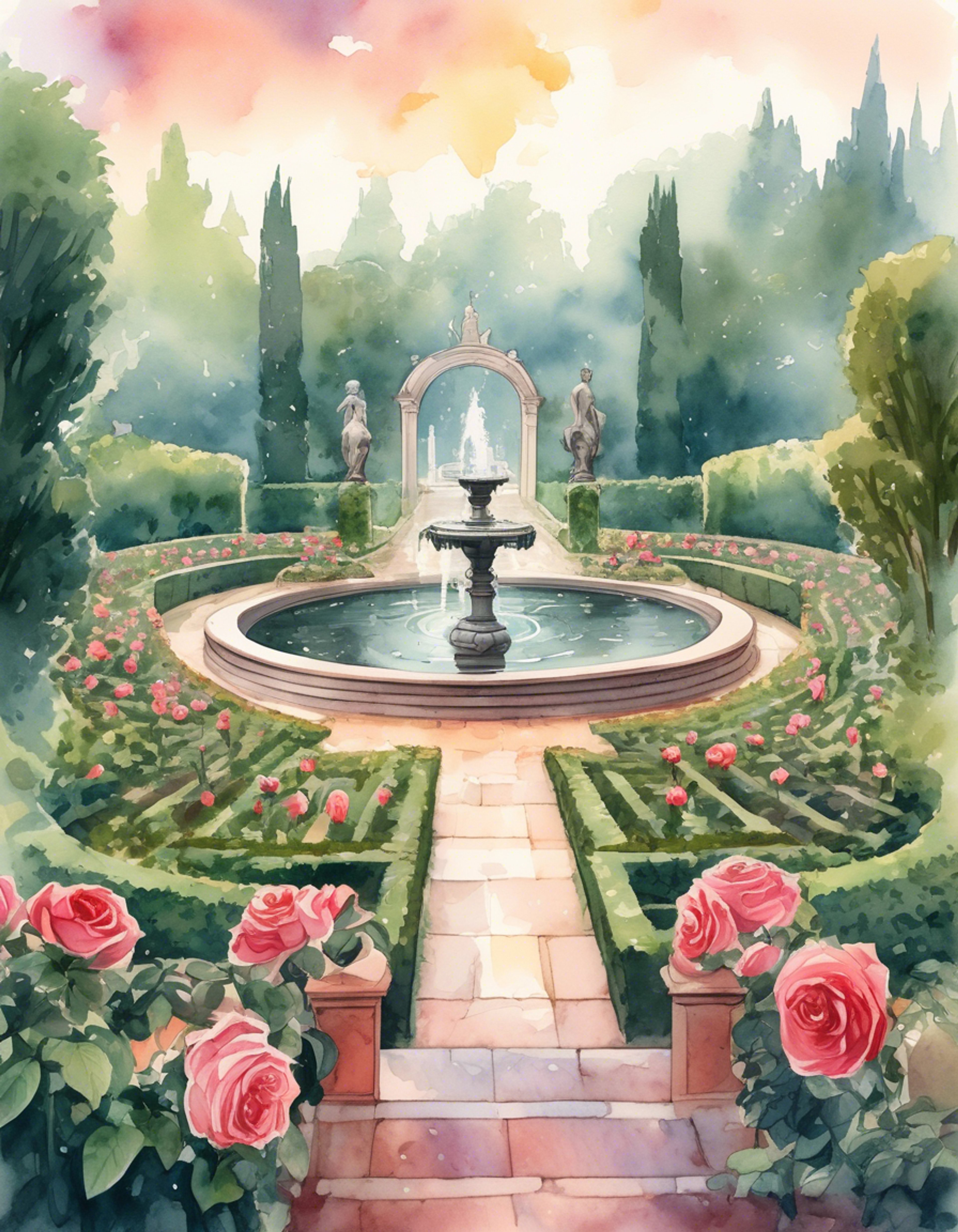 You encounter the imposing figure of Parasol Beauty in an ornate Victorian garden, her elegant lilac dress and broad white hat cutting a striking silhouette against the manicured hedges. Her yellow eyes gleam with malicious intelligence as she twirls her deadly umbrella with aristocratic grace.
