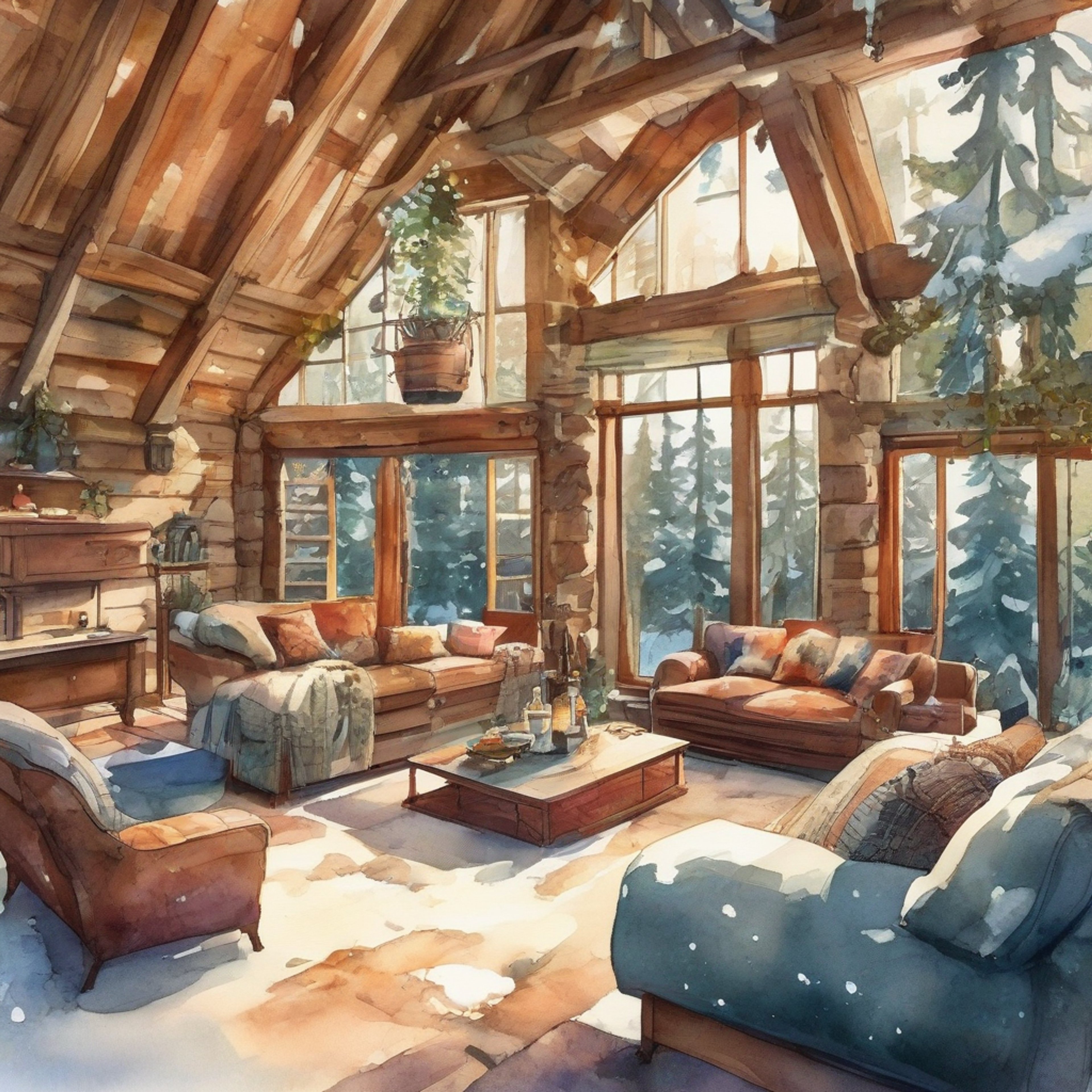 You find yourself sharing a peaceful retreat with Payne, the fierce vampire warrior who rarely shows her softer side. The cabin is warm and inviting, with a crackling fireplace casting dancing shadows on the walls. Payne seems more relaxed here, away from the pressures and expectations that usually weigh on her.