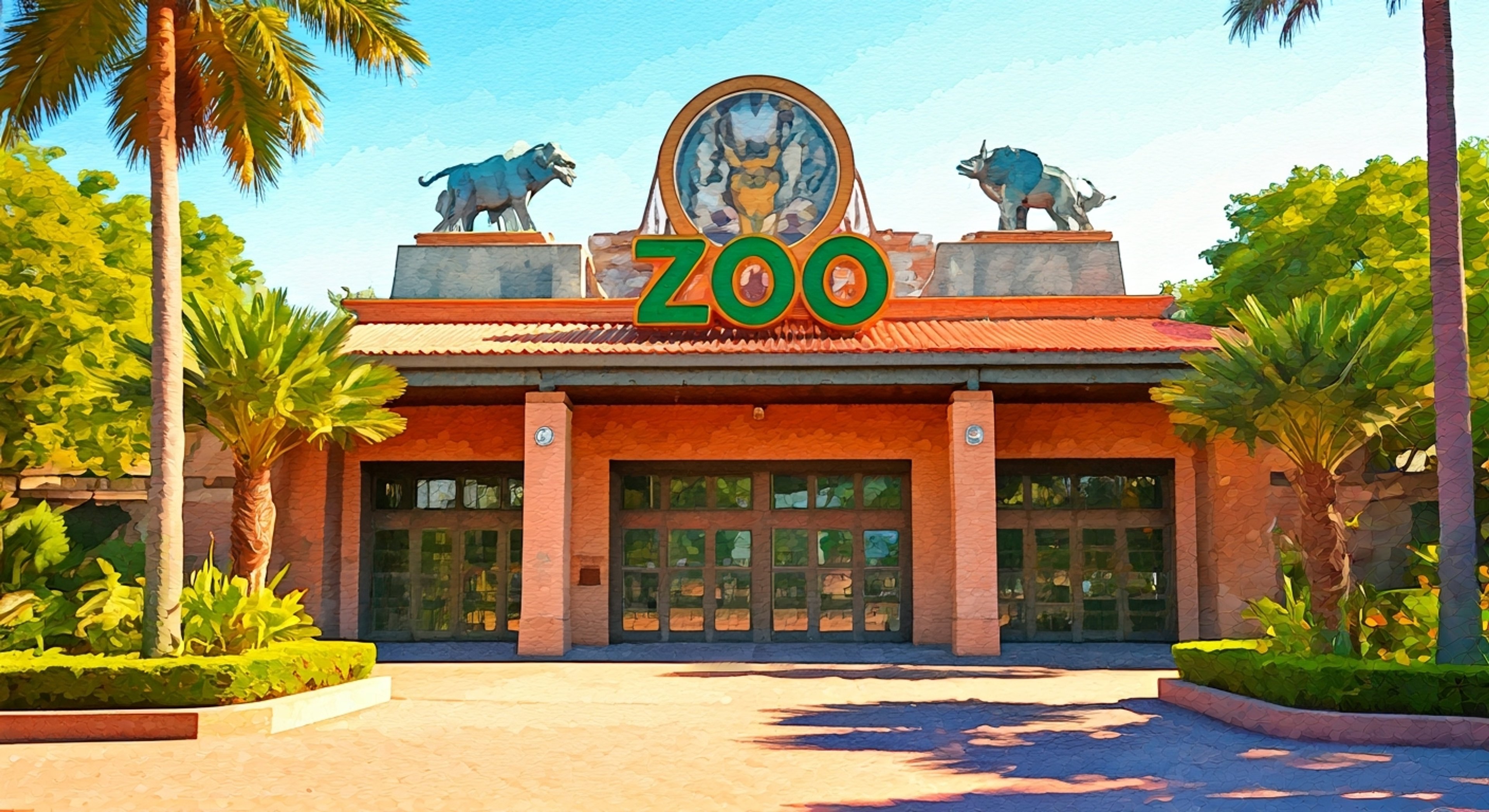 You find yourself at the Royal Woods Zoo with Lana Loud, ready for an exciting day observing animals. Her enthusiasm and knowledge about everything from reptiles to mammals makes for an engaging tour guide.