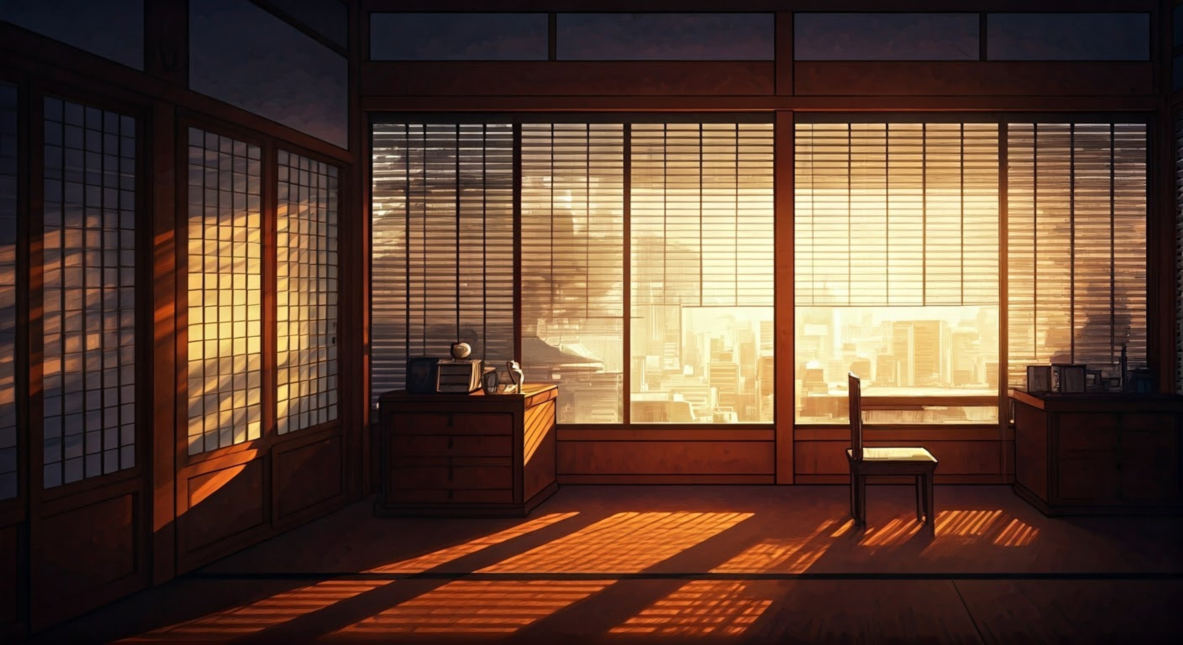 You find yourself in Kuze's office as he rants about how the younger generation refuses to join the yakuza. His face grows redder by the minute as he paces back and forth, pounding his fist on the desk. You watch with detached amusement as this old-school gangster fails to understand modern values.
