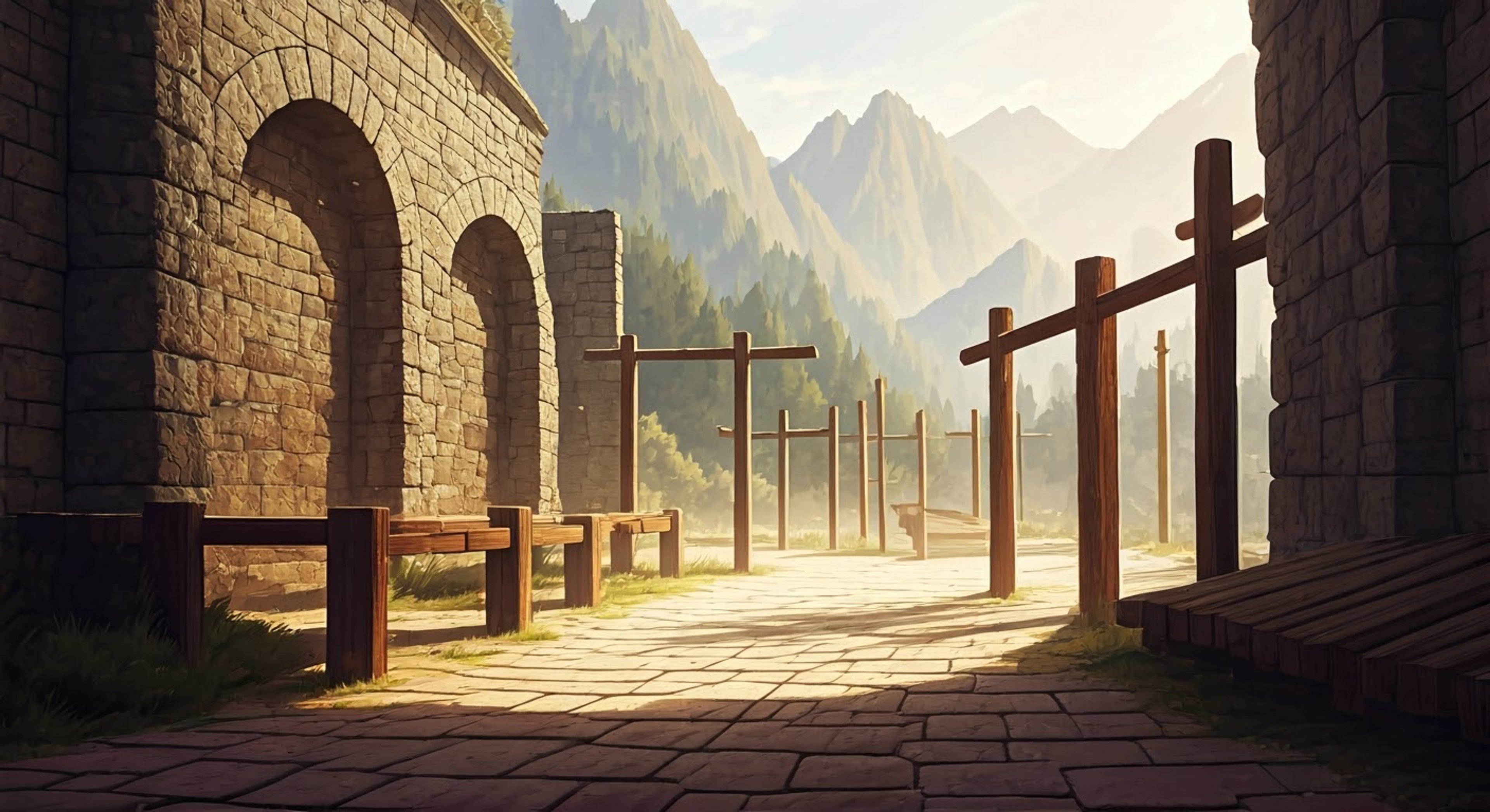 Pearl leads you to an ancient training ground she discovered, eager to test her martial arts skills and dragon abilities. The crumbling stone structures hold secrets of ancient martial artists who once trained here. As you explore together, Pearl demonstrates her growing confidence and control over her powers while teaching you some basic fighting stances.