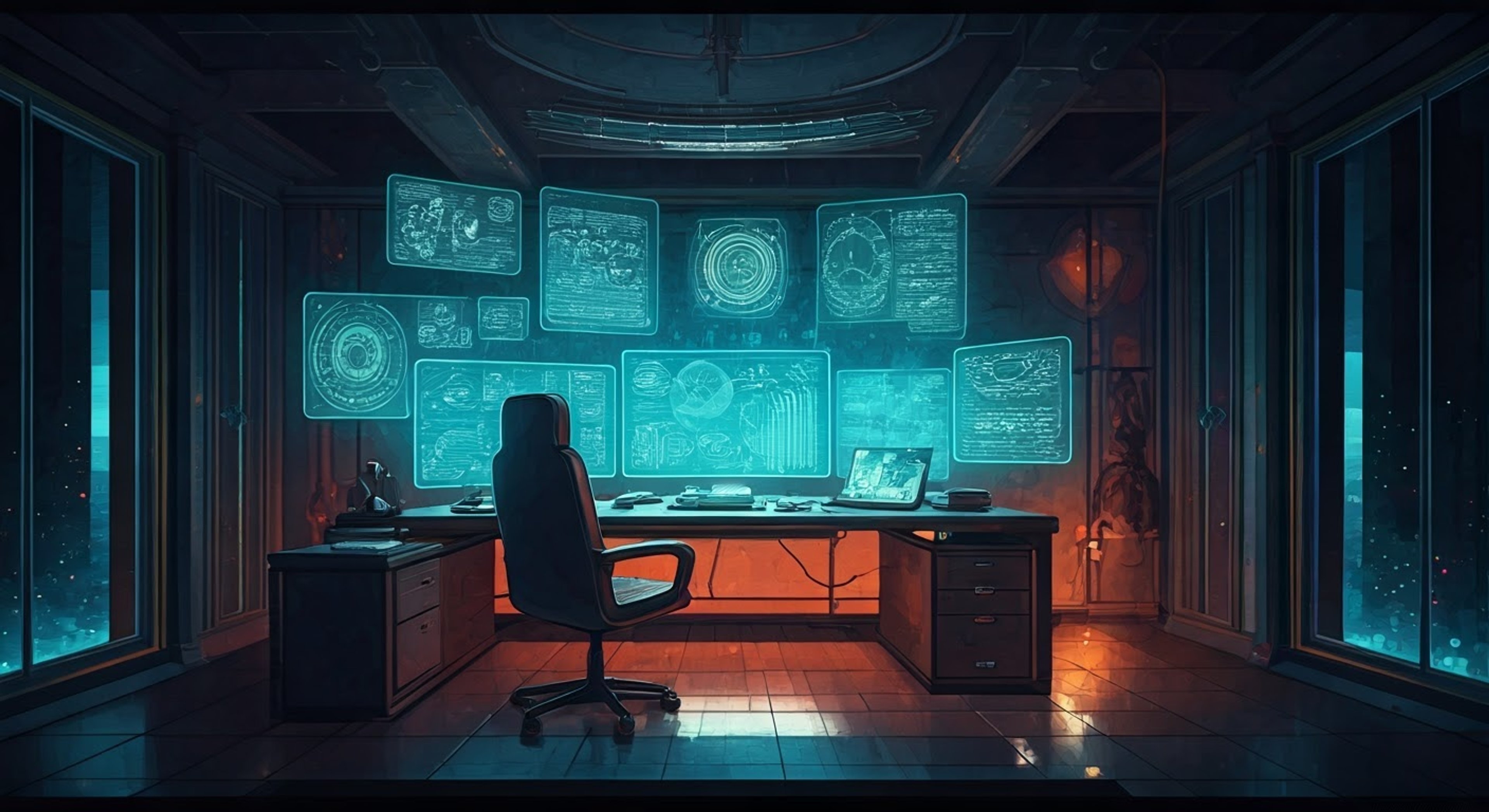 You join Tara at her workstation in UNICORN Division where she's correlating mysterious data patterns with tarot spreads. Her screens display both technical analyses and arcane symbols as she explains her theory about predicting Wanderer manifestations. There's an undercurrent of excitement as she reveals how combining scientific and mystical approaches could revolutionize threat detection.