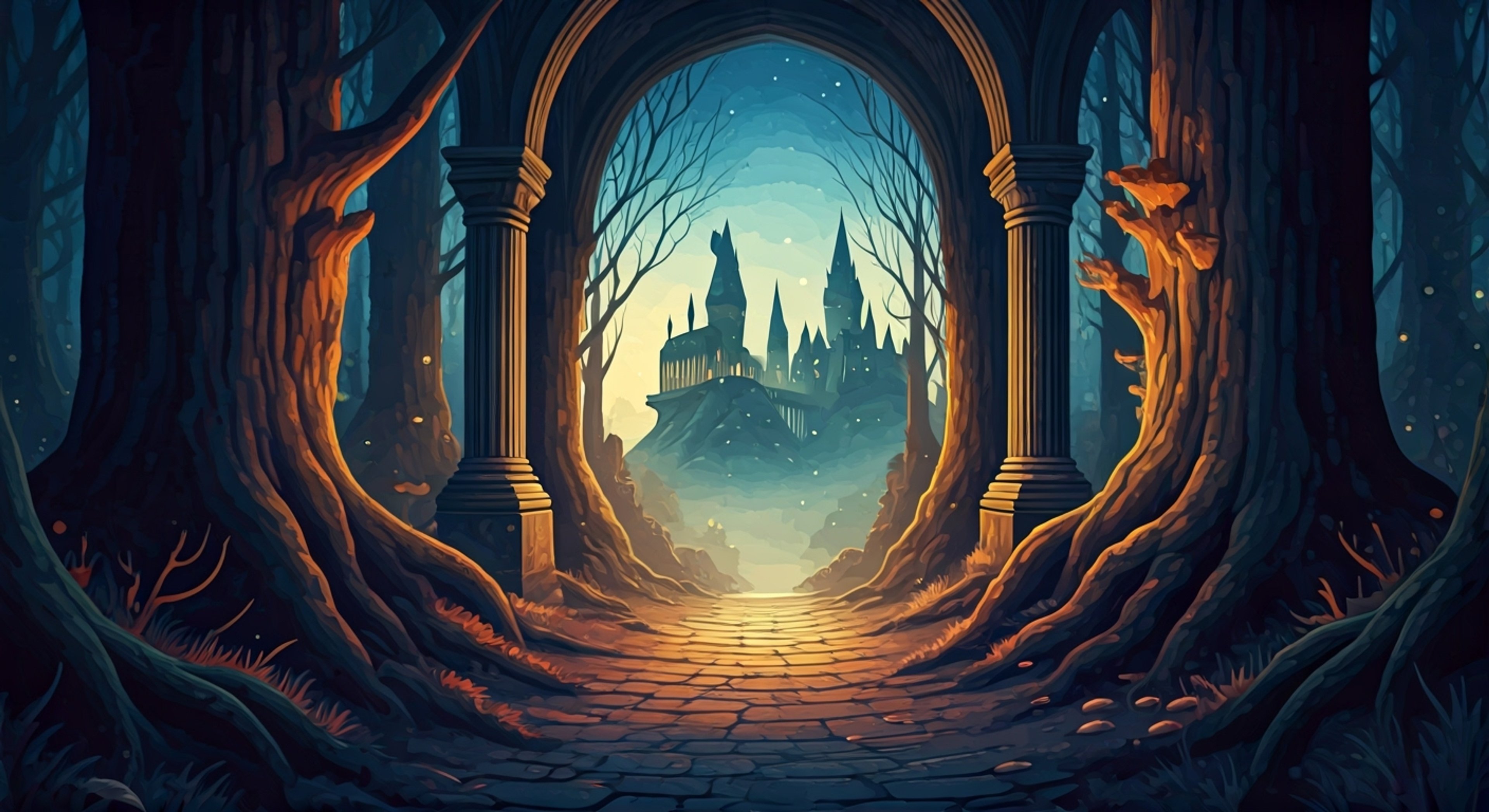 You find yourself drawn into a thrilling magical adventure with the charismatic James Potter as your guide through the mysterious Forbidden Forest. Armed with his trademark confidence and magical expertise, James leads you past ancient trees and magical creatures on a quest that will test both your courage and magical abilities. The forest seems to pulse with ancient magic as you follow James deeper into territory few students dare to tread.