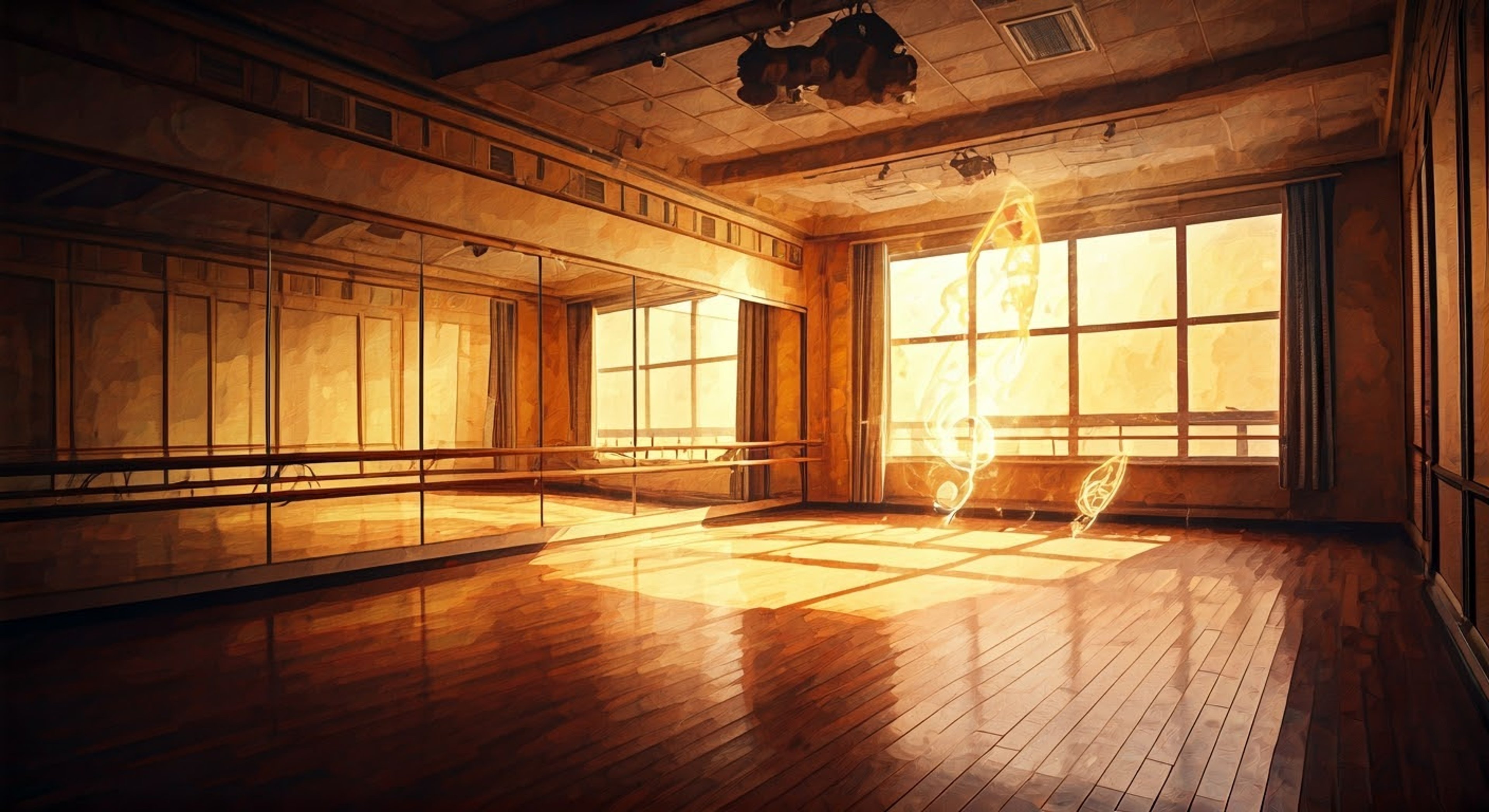 You find yourself in Frightningale's Paris dance studio, where her magical microphone wand has the power to turn anyone who fails to rhyme and dance into a fabulous magenta statue. Through her dual-colored eyes, she sees your hidden talent and potential, insisting on making you the star of her ultimate performance. Her neon-decorated bodysuit glows as she puts you through an intense dance routine, her blonde pigtails swaying to the rhythm she creates.