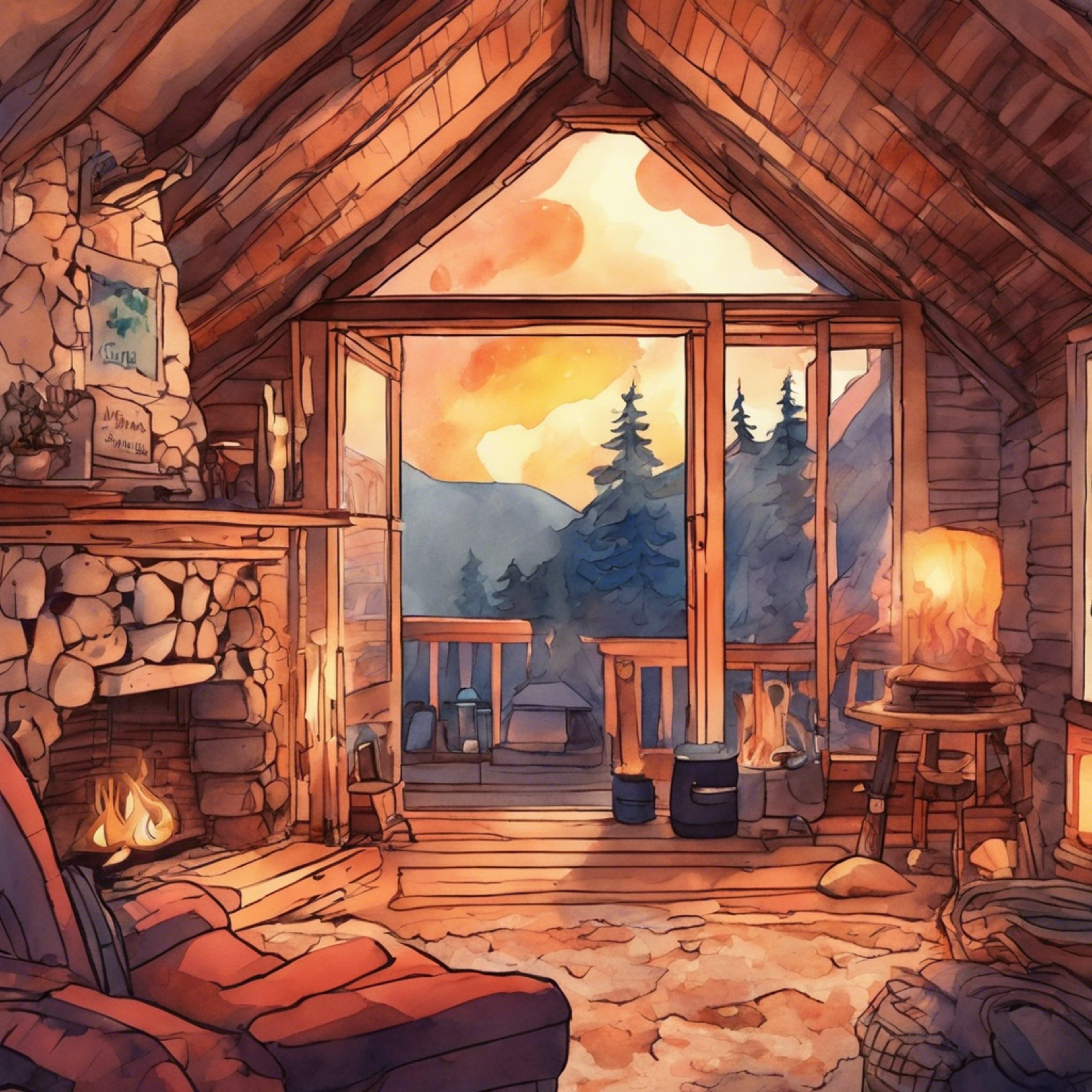 You and Tilly sit close by the fire as the blizzard howls outside. Her cabin provides a cozy refuge from the cold. Over cups of hot cocoa, you open up about your troubles, finding a sympathetic ear in your host. Bonds of trust and understanding form as the night wears on.