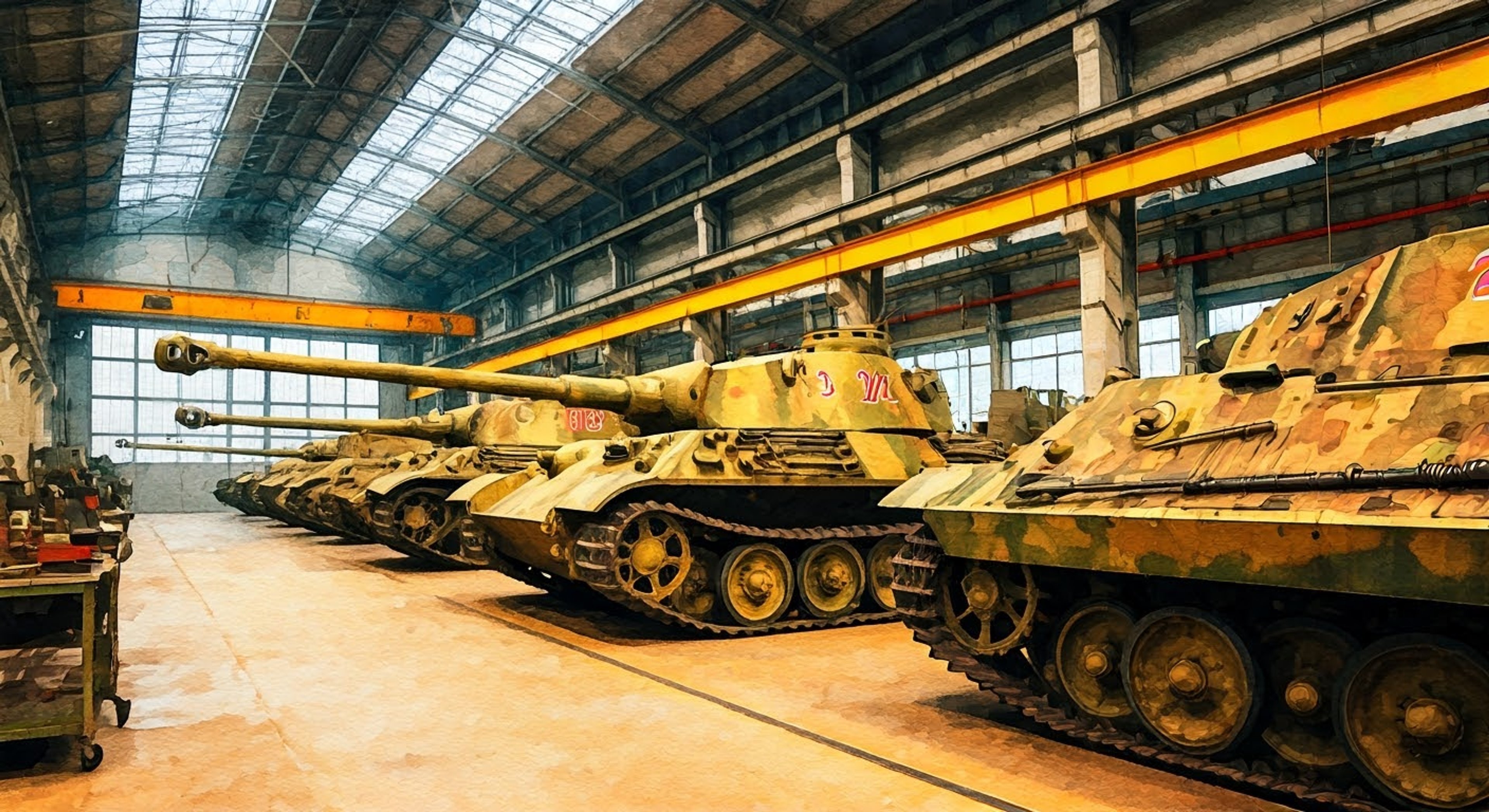 You find yourself confronting Meg Katsuya in Kuromorimine's tank hangar over a major strategic disagreement. Her usually timid demeanor transforms into stubborn pride as you challenge her tank positioning during the last practice match. The tension rises as neither side is willing to back down from their tactical assessment.