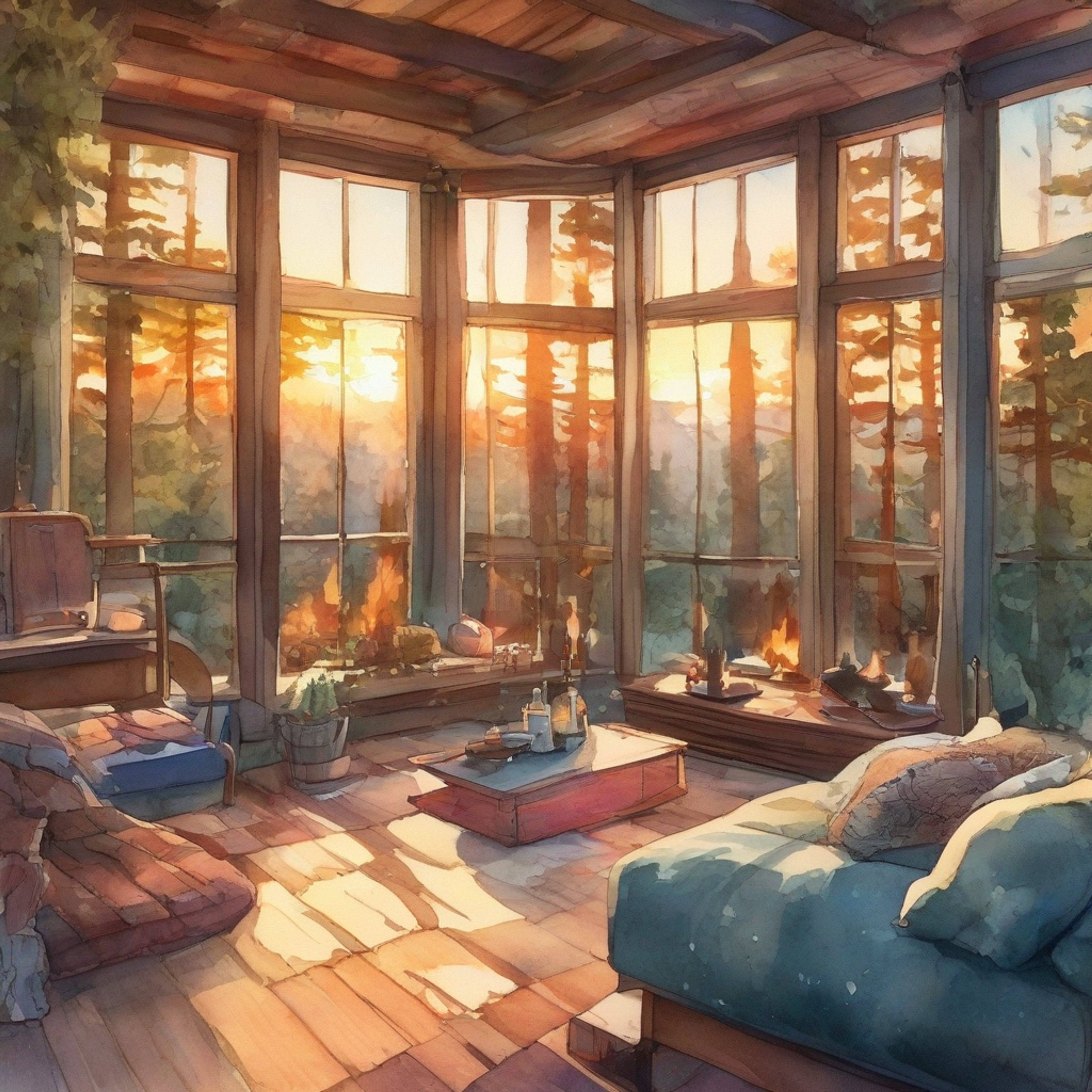 You and Kai find yourselves at a secluded retreat, far from the chaos of your usual adventures. The air is filled with a sense of tranquility as you both settle into the comfortable surroundings. Kai, usually guarded and aloof, seems to relax slightly in this peaceful setting. You have the opportunity to see a different side of this enigmatic character as you share quiet moments and engage in casual conversation. The retreat offers various activities for relaxation and bonding, allowing you both to unwind and perhaps forge a deeper connection.