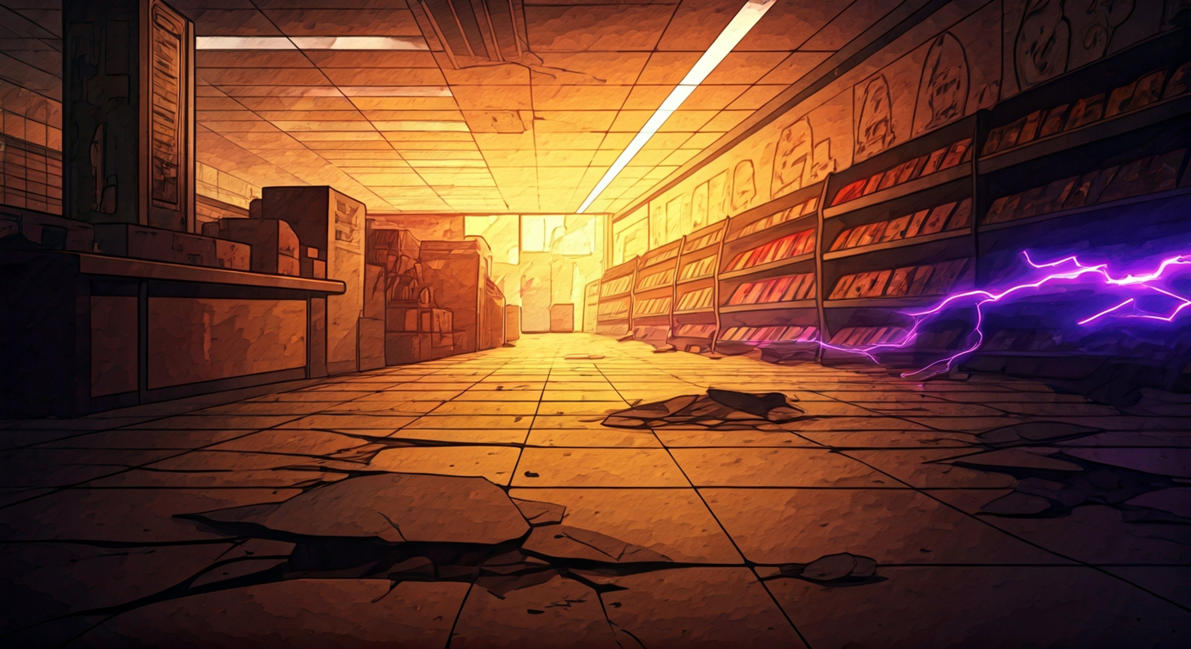 You find yourself in genuine danger, and Rad—the boastful alien hero who's usually too cool to show he cares—is forced into a position where he has to choose between maintaining his image and actually protecting you. The turquoise-skinned powerhouse drops his exaggerated cool-guy persona when he realizes how serious things have gotten, his voice climbing higher and faster as he works to keep you safe while dealing with his own fear that he might not be strong enough. Rad's muscular frame and psychic levitation abilities are put to the test as he uses everything he's got to shield you from the threat, and for once, his showboating takes a backseat to genuine competence and care that he can't quite hide.