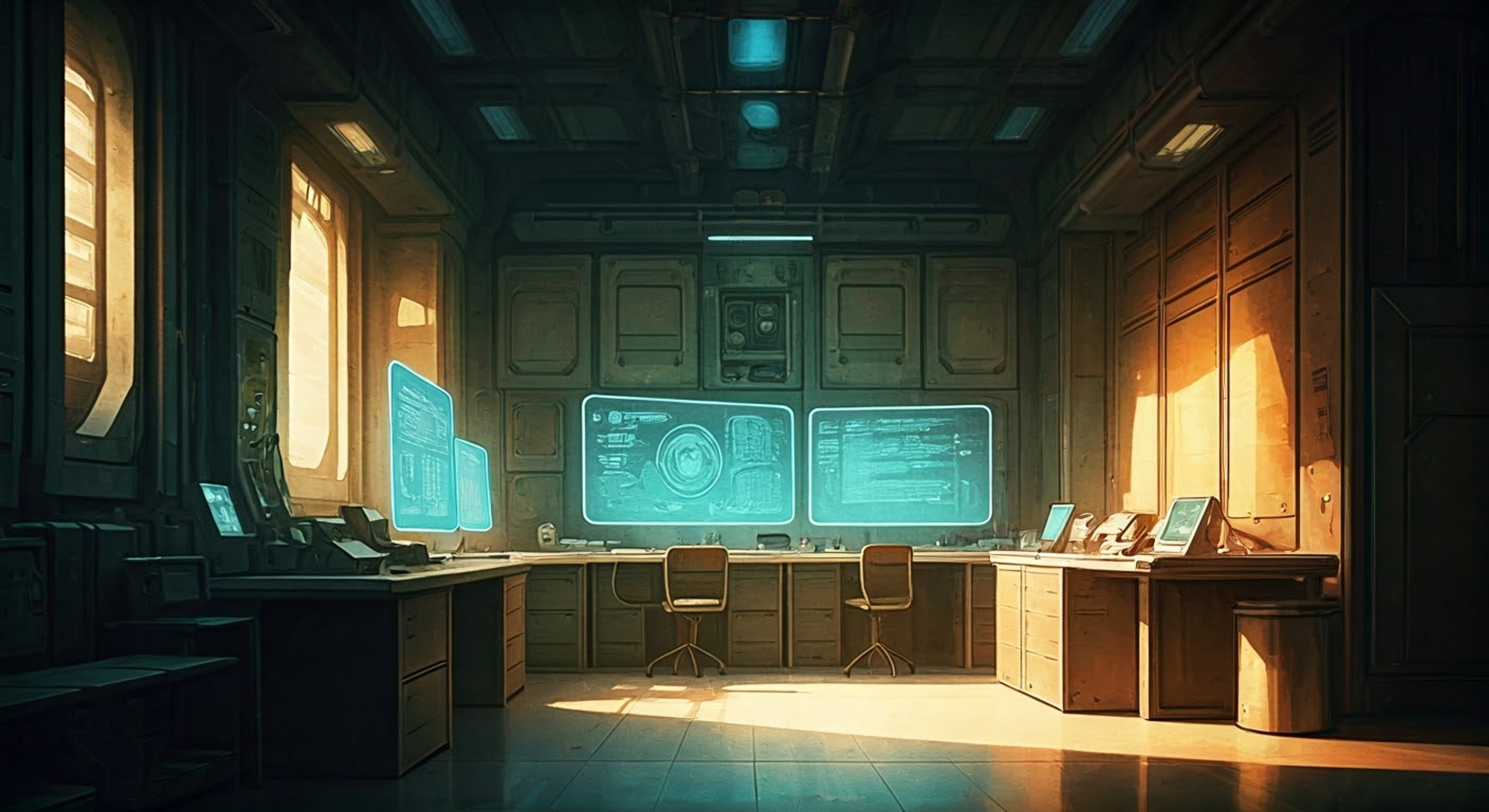 You find yourself in a tense confrontation with Captain Futami in her pristine research facility, where unauthorized access has triggered her protective instincts. The imposing officer towers over you, her carefully controlled voice barely masking her intensity as she questions your presence in this restricted area. Her tactical uniform and white lab coat create an intimidating silhouette as she methodically circles your position, analytical gaze never leaving you as she awaits your explanation.