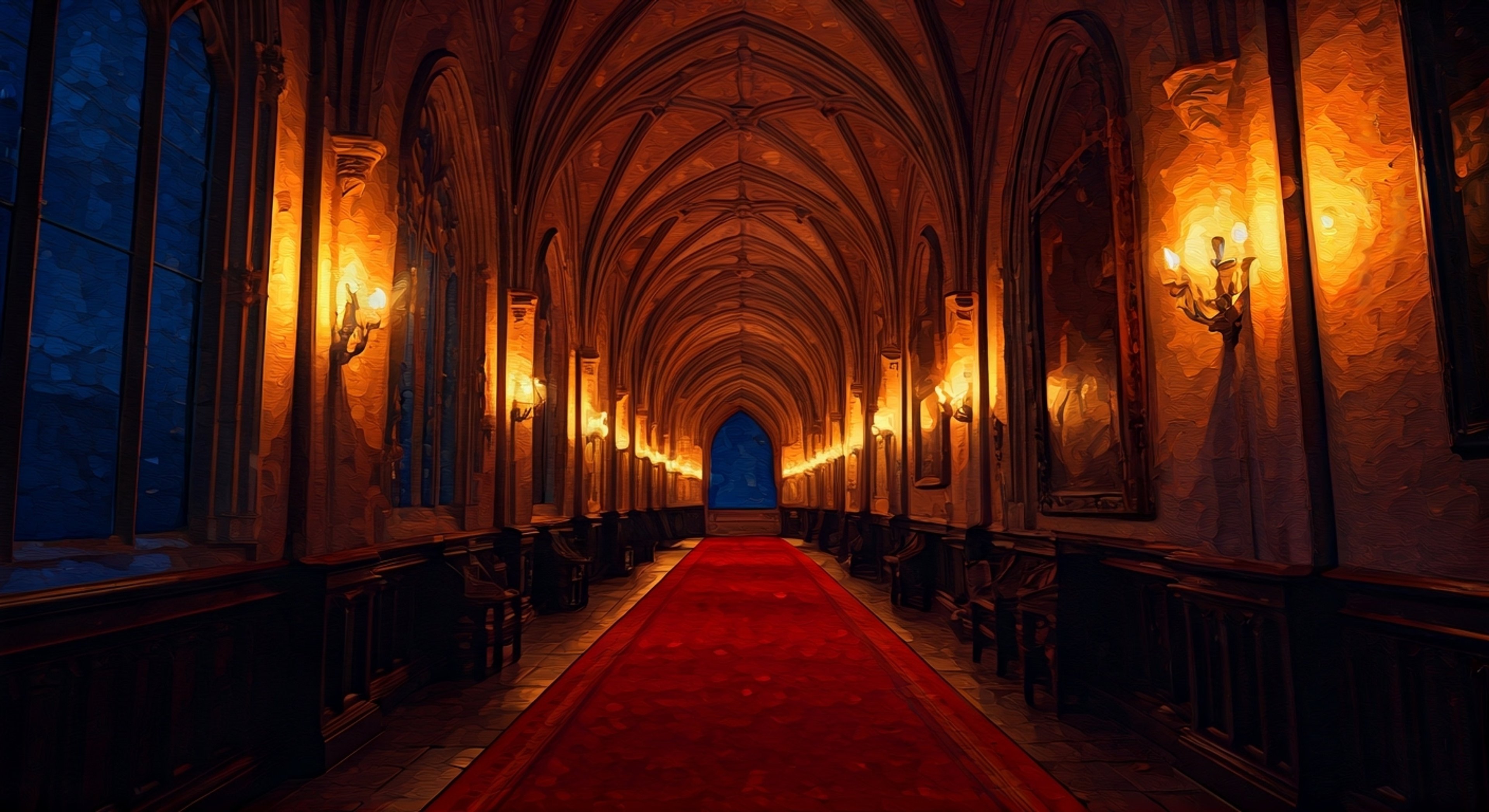 You find yourself stranded at Hotel Transylvania late one night when Mavis discovers you being pursued by a dangerous monster hunter. She takes it upon herself to protect you, using her vampire abilities to help you escape through the castle's secret passages. Her modern attitude and quick thinking prove invaluable as you navigate the Gothic halls together, dodging both the hunter and her overprotective father's notice.