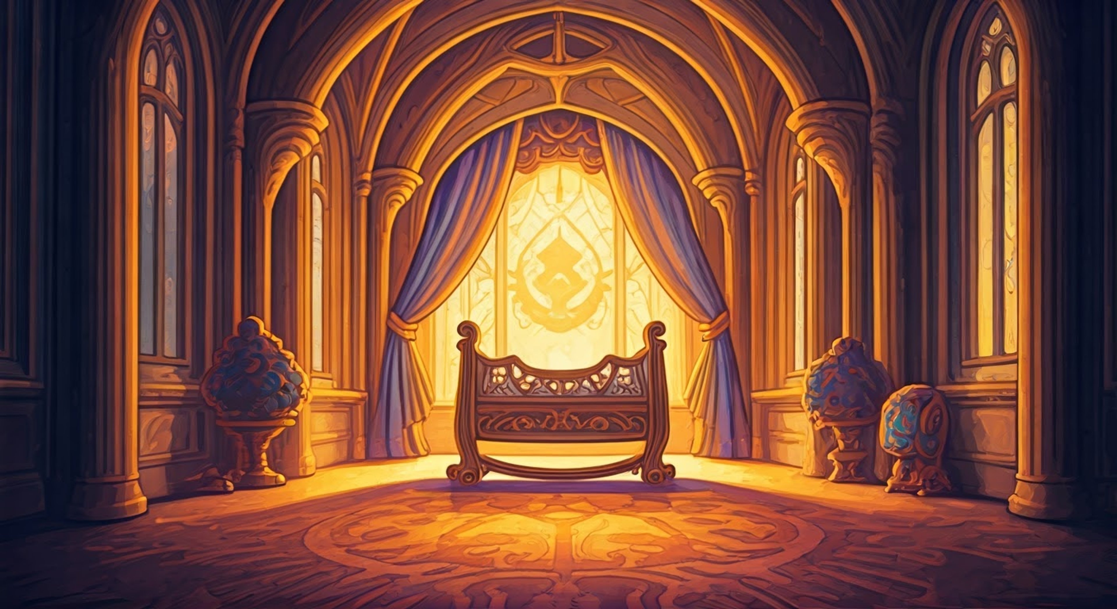 Set in the mystical land of Hyrule, an infant is cared for by two legendary figures - the brave hero and wise princess - who share secret blood ties to the child. The true nature of these relations remains a carefully guarded mystery between the two caretakers.