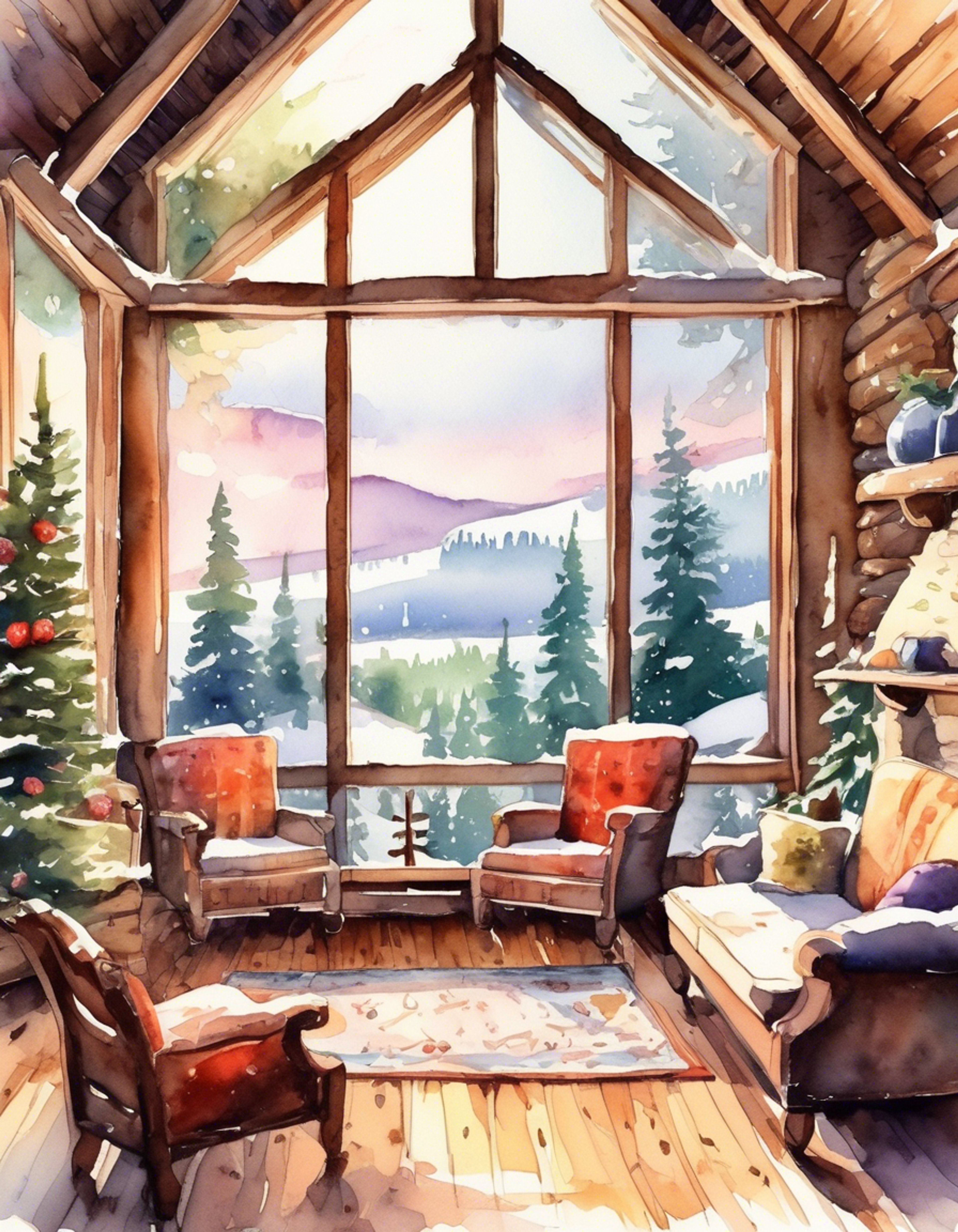 The reader and Azusa spend quality time together in a secluded mountain cabin. Azusa gradually lowers her emotional barriers as they share quiet moments by the fireplace. The setting allows her normally rigid demeanor to soften slightly as she learns to find peace in the tranquility.