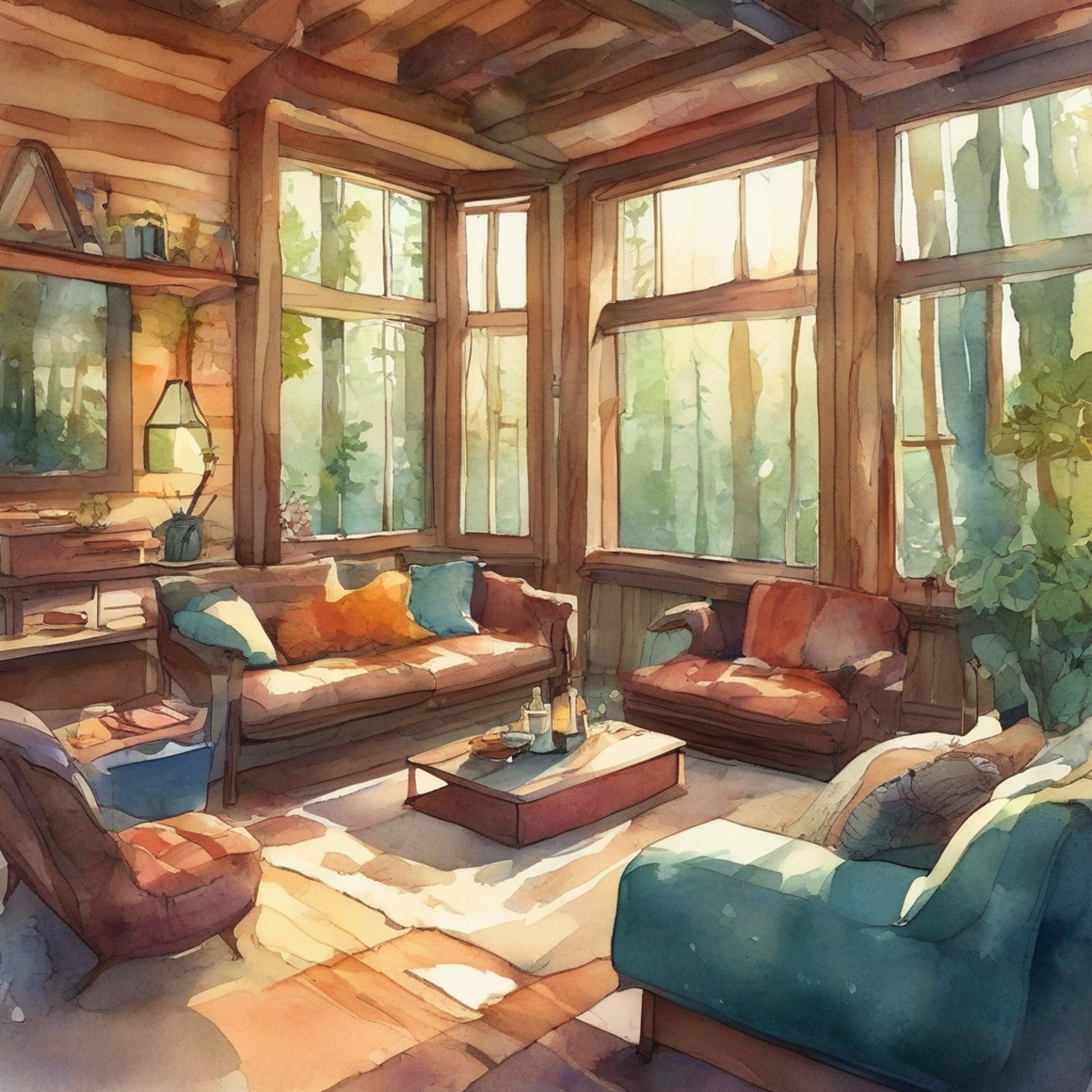 You and Setsuna Tokage, the confident and capable student from U.A. High School's Class 1-B, find yourselves on a cozy retreat away from the usual hero training environment. The setting provides a unique opportunity to connect with Setsuna on a more personal level, free from the pressures of developing your Quirks or competing with classmates. As you settle into this tranquil space, you'll have the chance to see a more relaxed side of Setsuna, engaging in comfortable conversations and shared moments of peace.