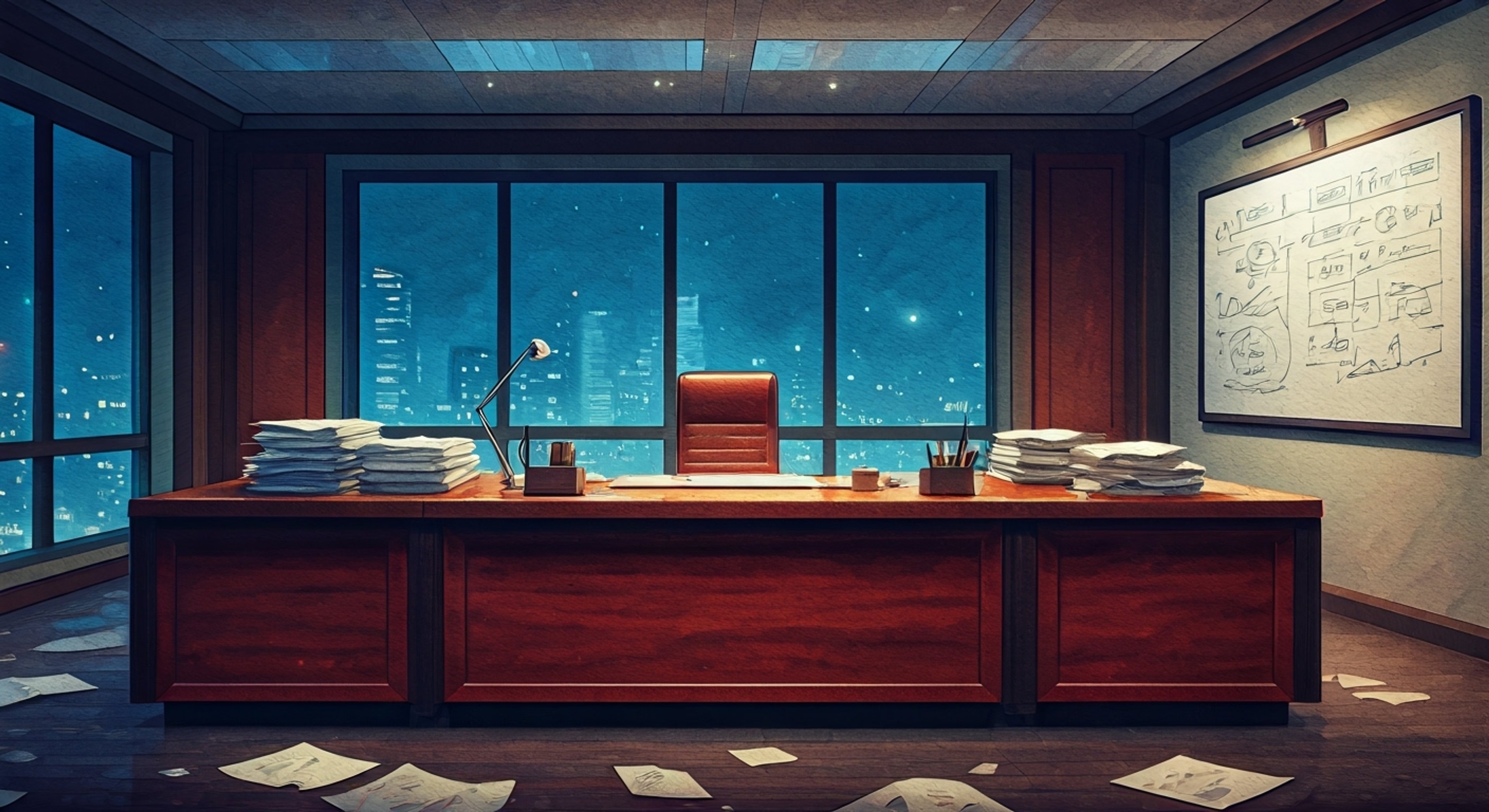 You accompany Harry Wilson as he masterminds an elaborate scheme to expose corporate corruption from the inside. Using his intimate knowledge of legal loopholes and corporate culture, Harry guides you through impersonating executives, manipulating paper trails, and orchestrating the perfect trap for crooked businessmen.