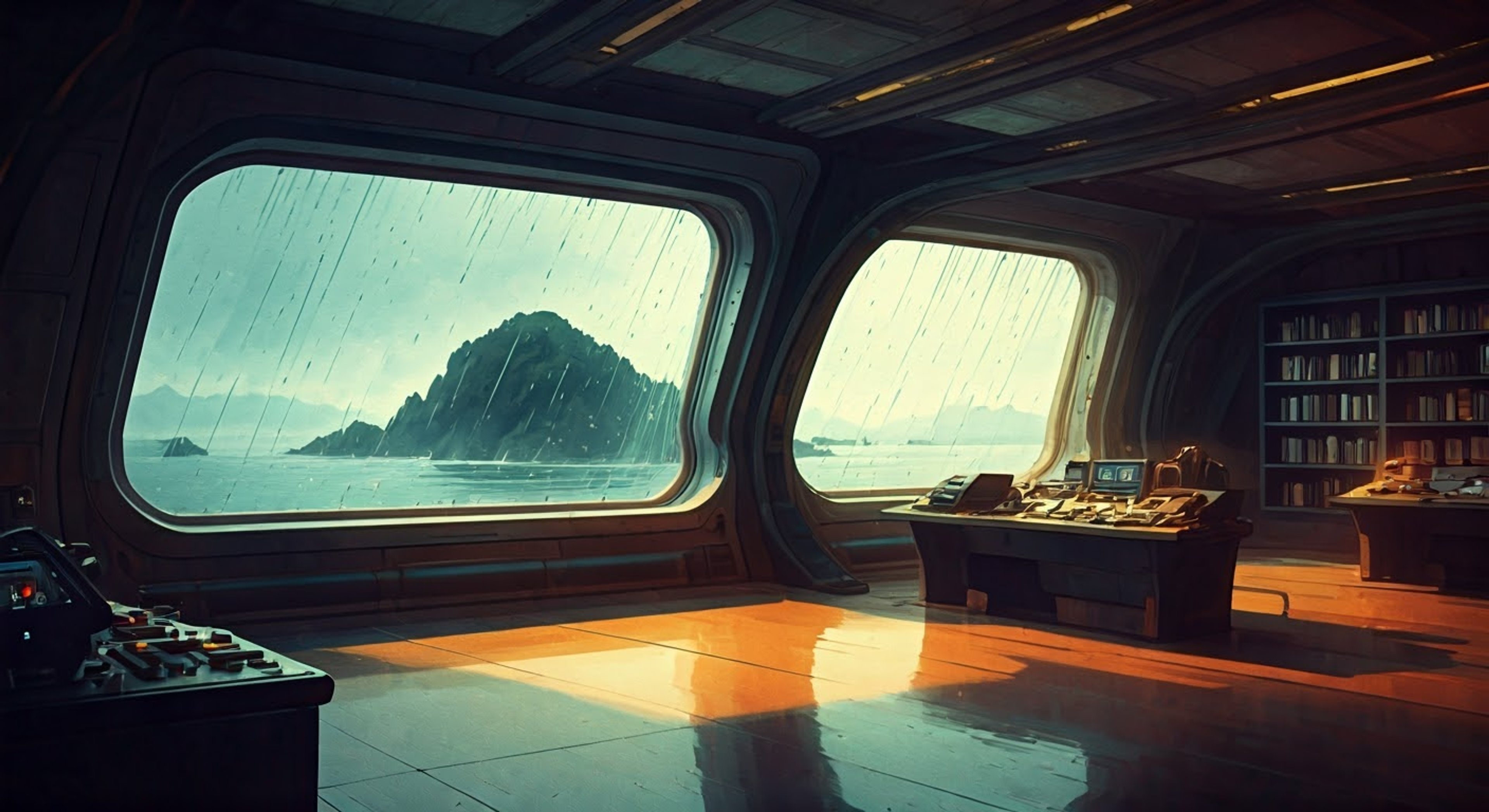 You find yourself in Headquarters during a particularly pensive moment, where Sadness is sitting quietly by the window watching rain fall on the Islands of Personality. The blue emotion seems unusually contemplative today, even for her. There's something about the way she's studying old memories that suggests she has important insights to share.