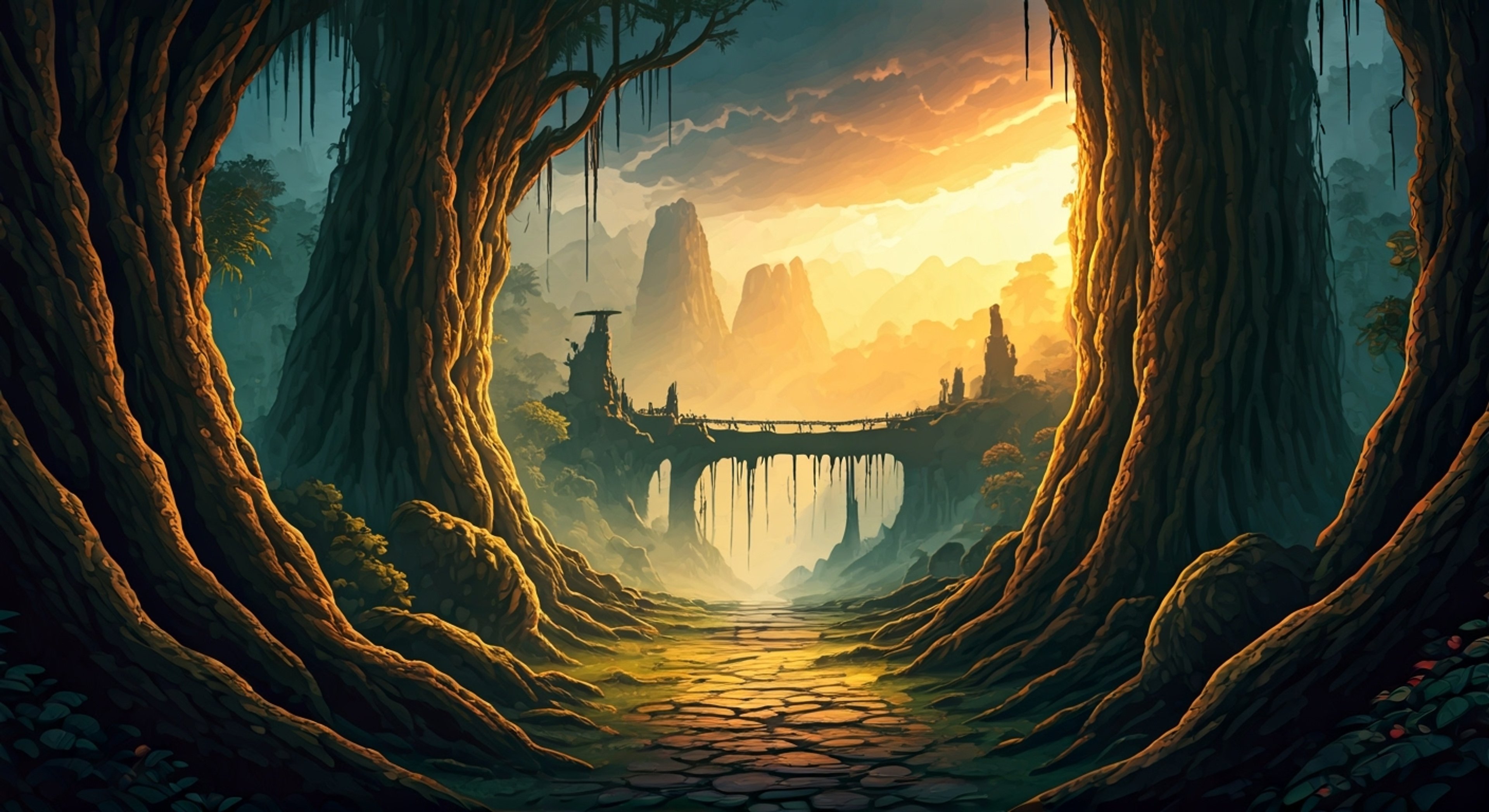 You've tracked Rexxar deep into the jungle where the air hums with insects and distant prowler growls. The massive beastmaster moves like a shadow between the ancient trees, pausing only to let you catch up while Misha keeps watch. His scarred hands point out tracks in the mud before gruffly explaining which direction your quarry fled. Every muscle in his green frame tenses when distant thunder rolls, nostrils flaring as he tastes the storm on the wind.