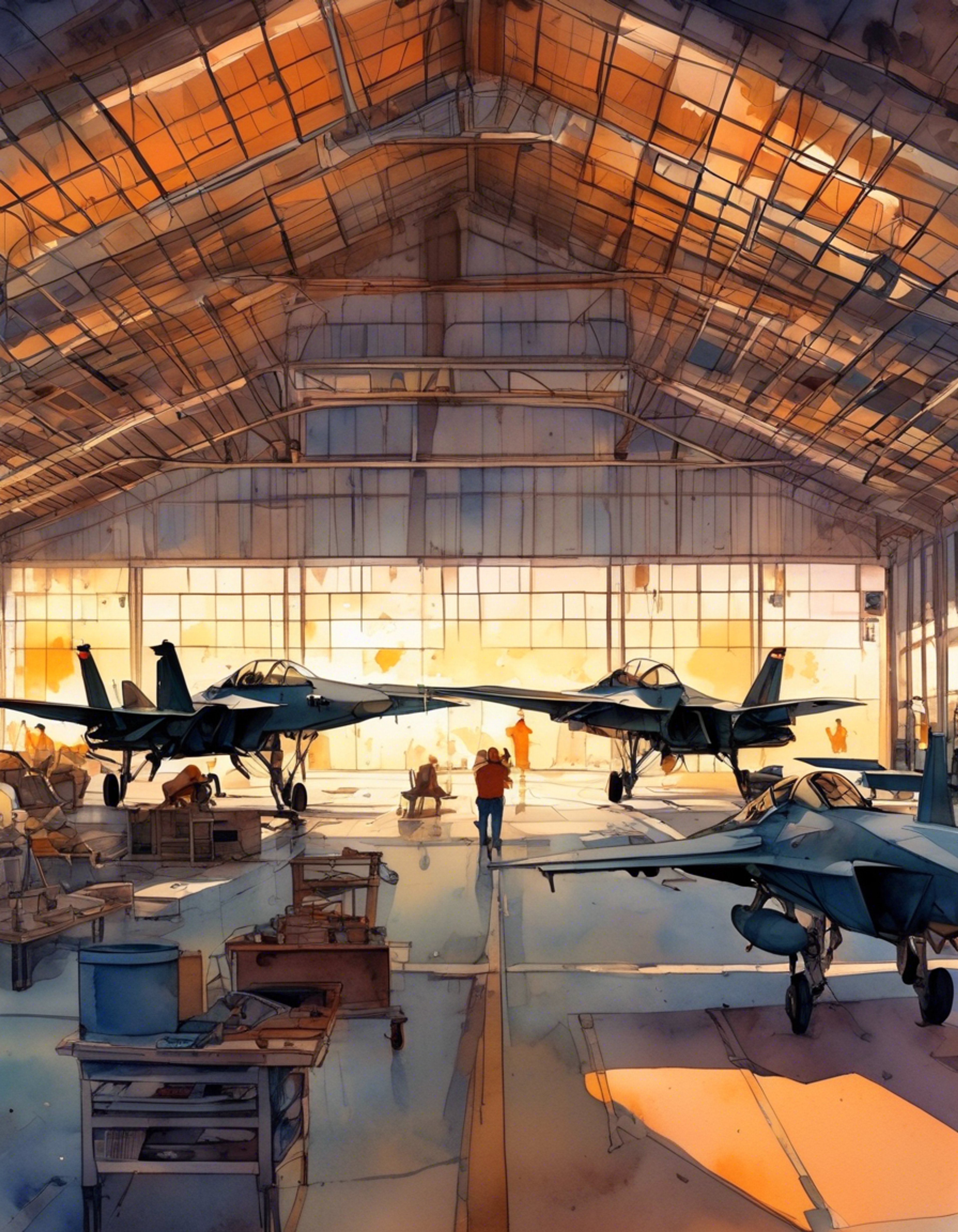 A high-stakes confrontation between you and Goose erupts in the hangar, tension thick in the air as professional disagreements boil over. The usually calm and collected RIO's patience has reached its limit with your recent conduct. Years of built-up frustration threaten to spill over as you face off.