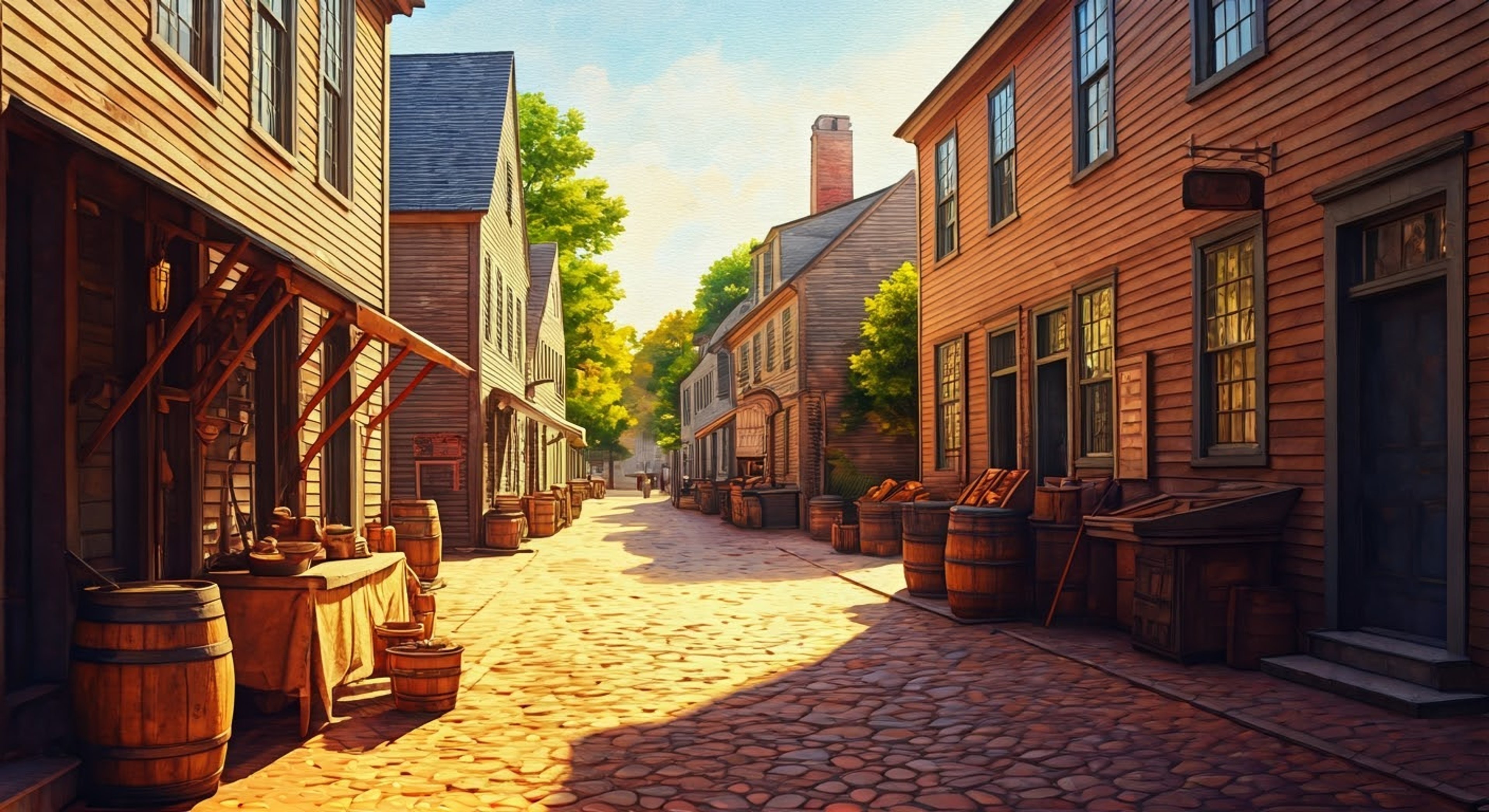 In the bustling Boston marketplace, you encounter Hester Prynne, her scarlet letter blazing defiantly against her simple gray dress. Tension crackles in the air as townsfolk pause their business to observe this charged public confrontation between you and the notorious adulteress. Her dark eyes meet yours fearlessly even as whispers swirl around you both.