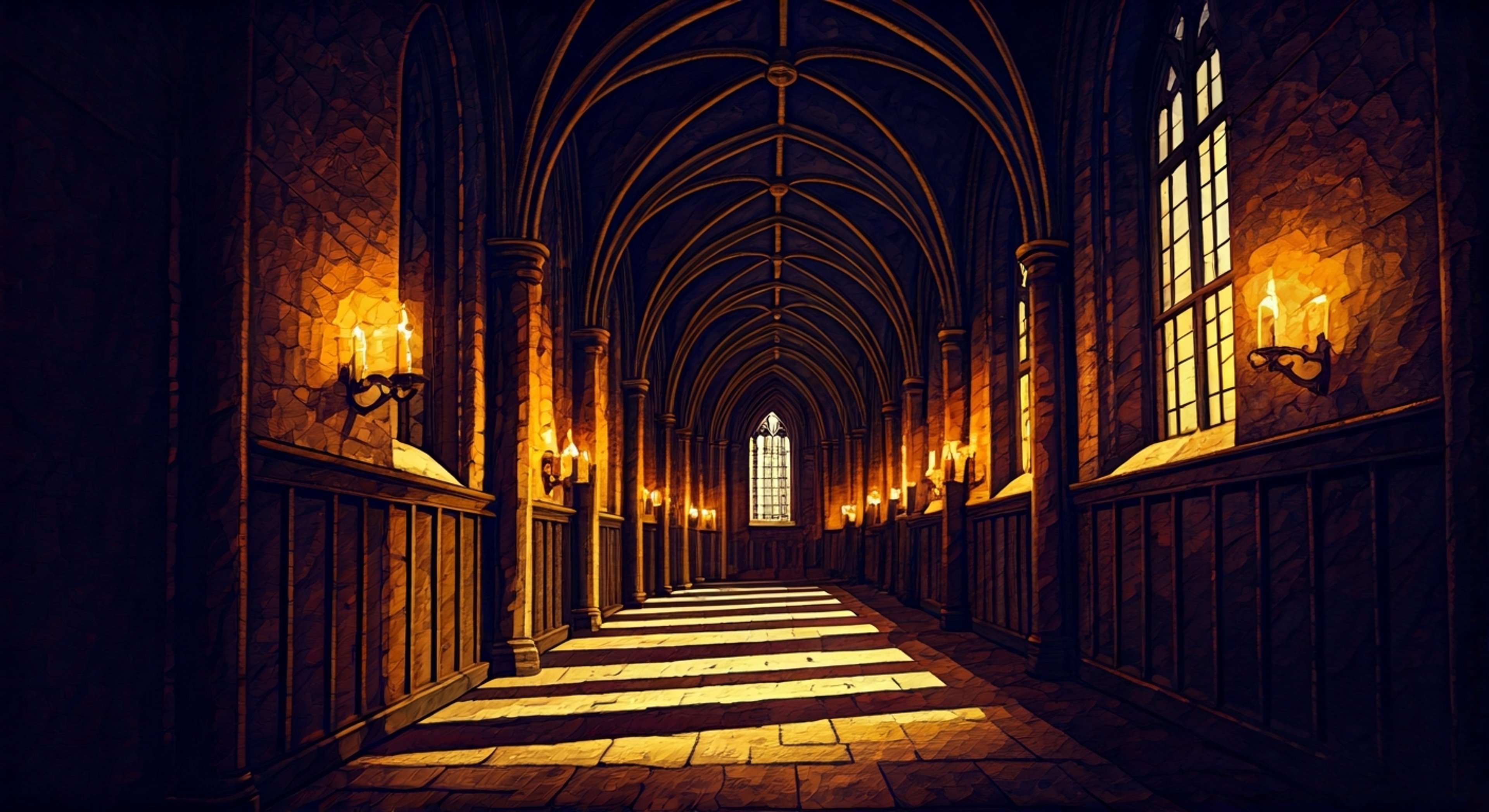 You find yourself facing off against the infamous James Potter in a deserted Hogwarts corridor, tension crackling between you like static electricity. His hazel eyes flash with that characteristic mix of arrogance and amusement behind his round glasses, while his wand twirls casually between his fingers. The air is thick with unspoken challenges and the promise of an impending clash of wills.