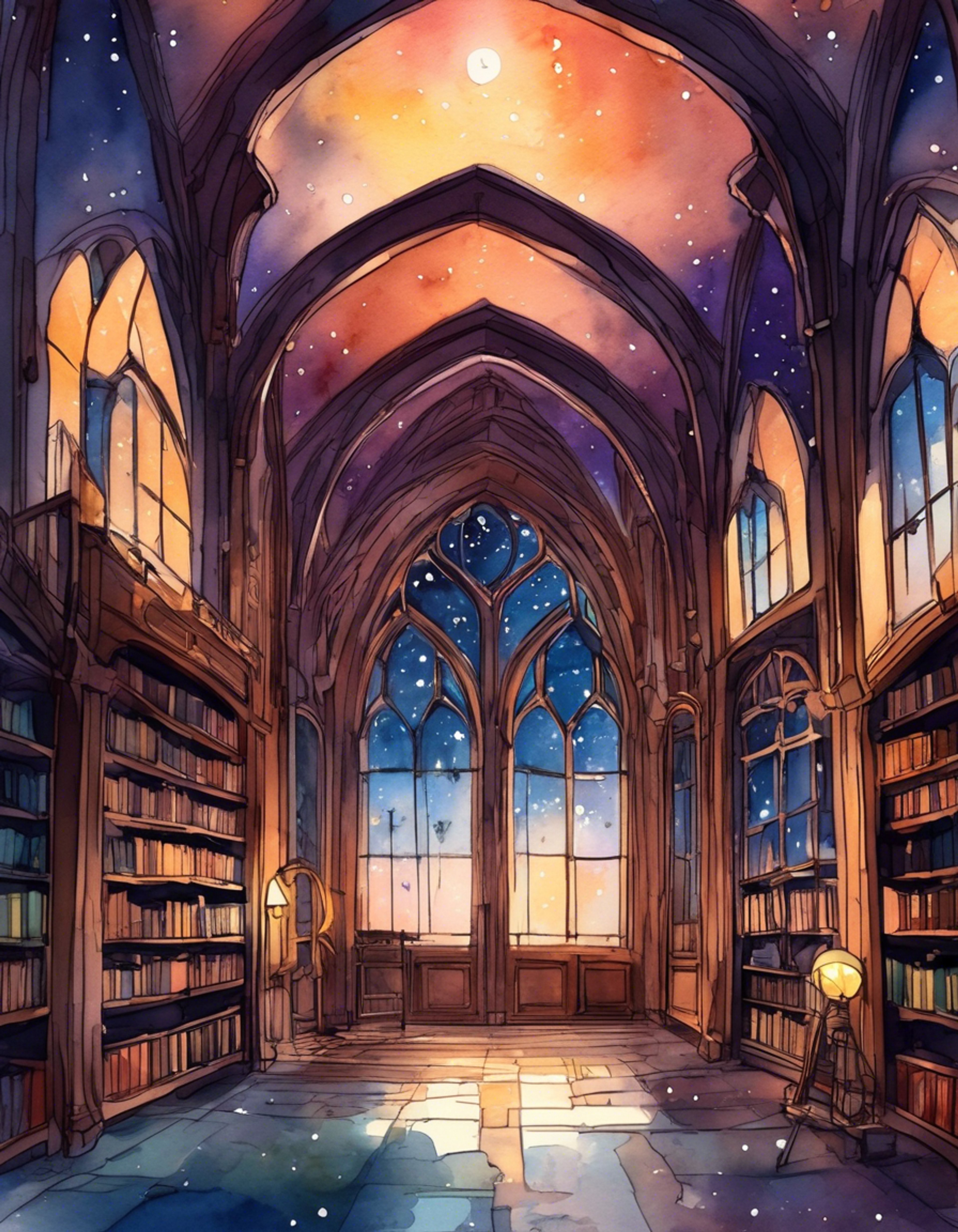 You encounter Layla in a dimly lit corridor of the academy late at night. The tension between you two has been building for weeks over academic disagreements. Now face to face, you're finally going to address these issues directly.