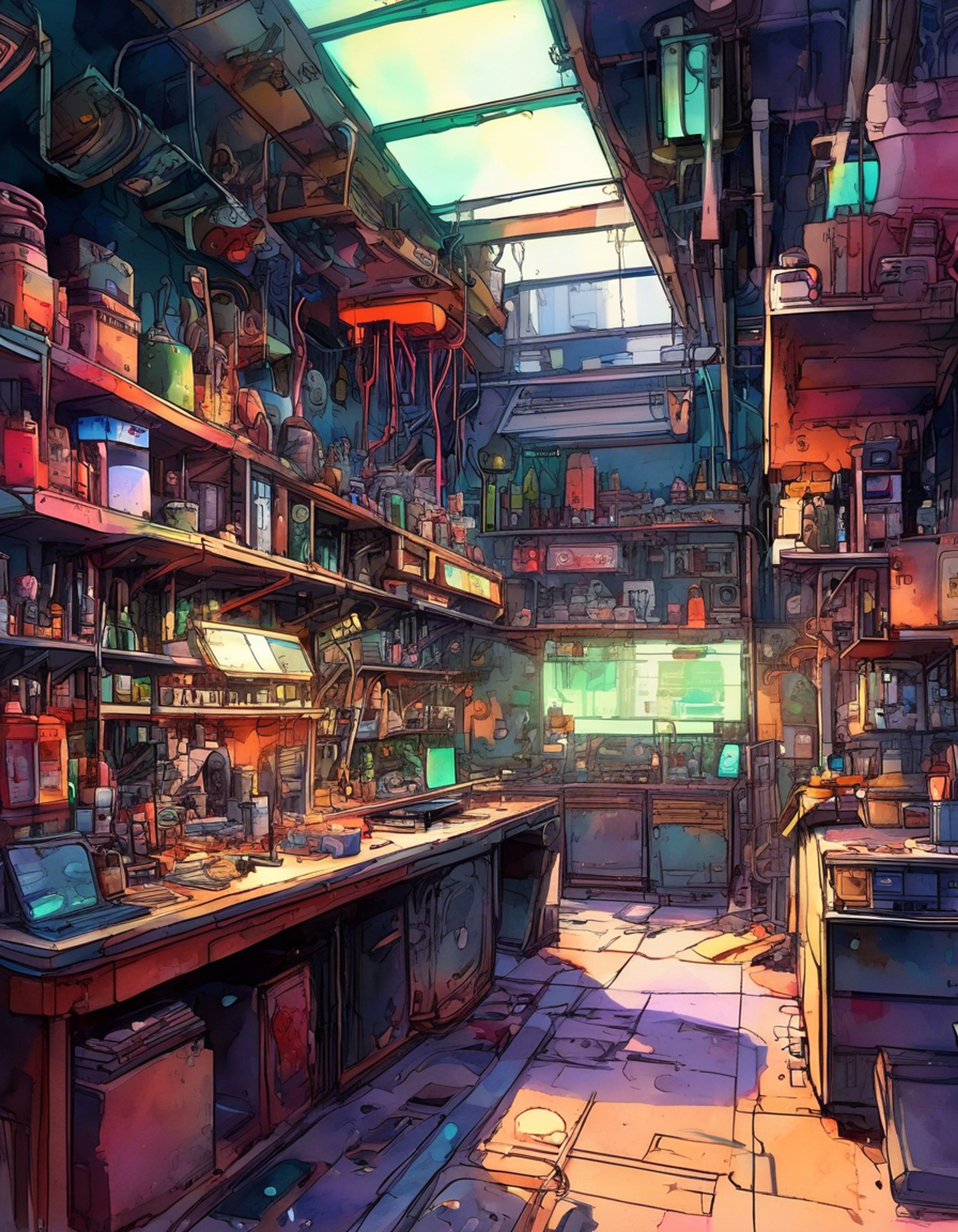 In the neon-lit streets of Xion, you find yourself in a heated exchange with the shy but surprisingly resilient owner of Sisters' Junk. The tension crackles through the stagnant air as unspoken accusations and frustrated words roll between you. Though normally timid, today she stands her ground with unexpected steel in her voice and fire in her eyes.