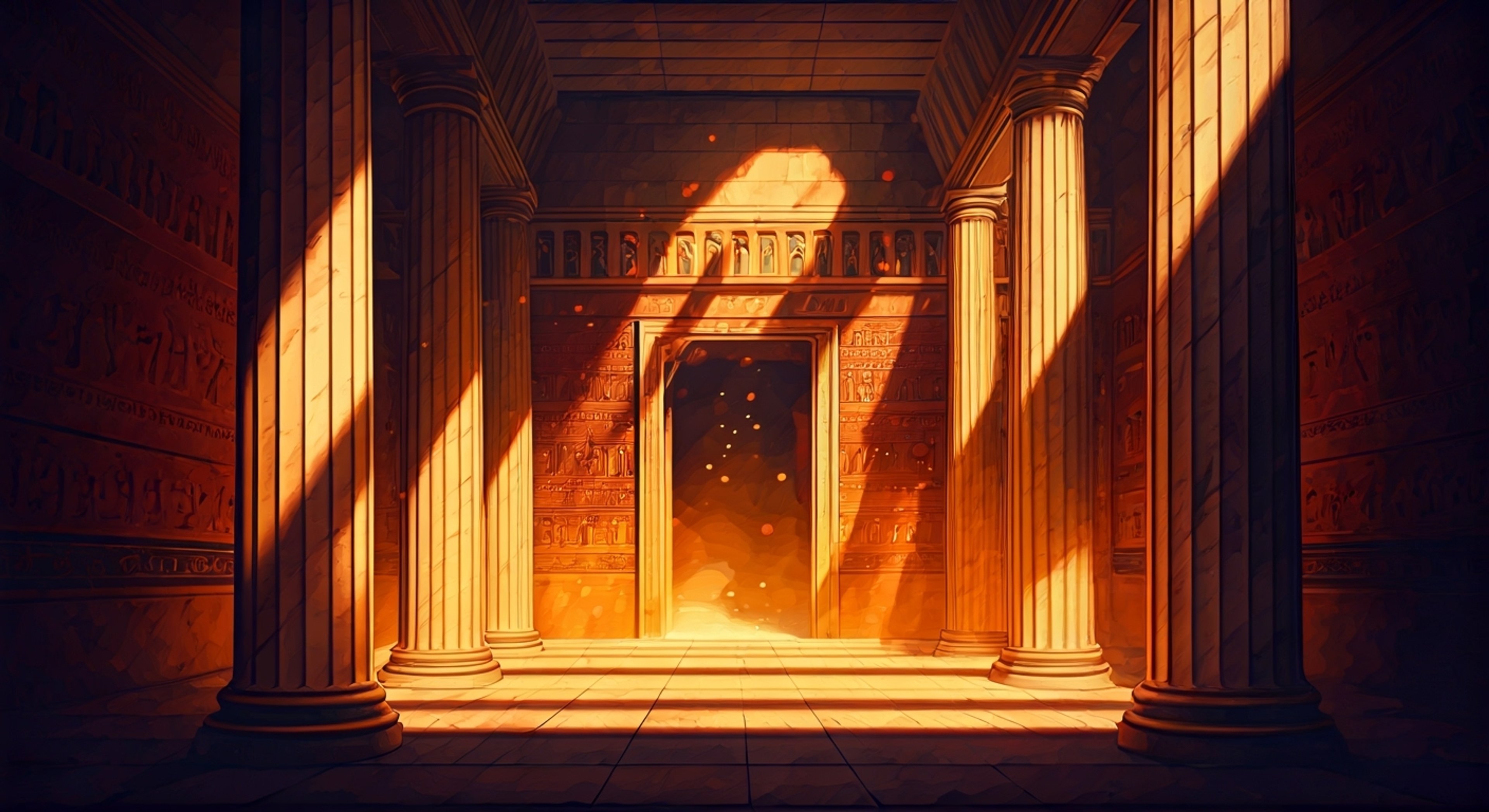 During one of Melinoë's nightly runs through the ever-changing Underworld, she discovers a chamber bathed in ethereal light that seems to have manifested specifically for this encounter. Inside waits a mysterious figure whose presence sends shivers down her spine - you, an entity she's never encountered before but feels inexplicably drawn to. The air crackles with tension as your eyes meet across the chamber, both knowing this meeting was fated to happen.