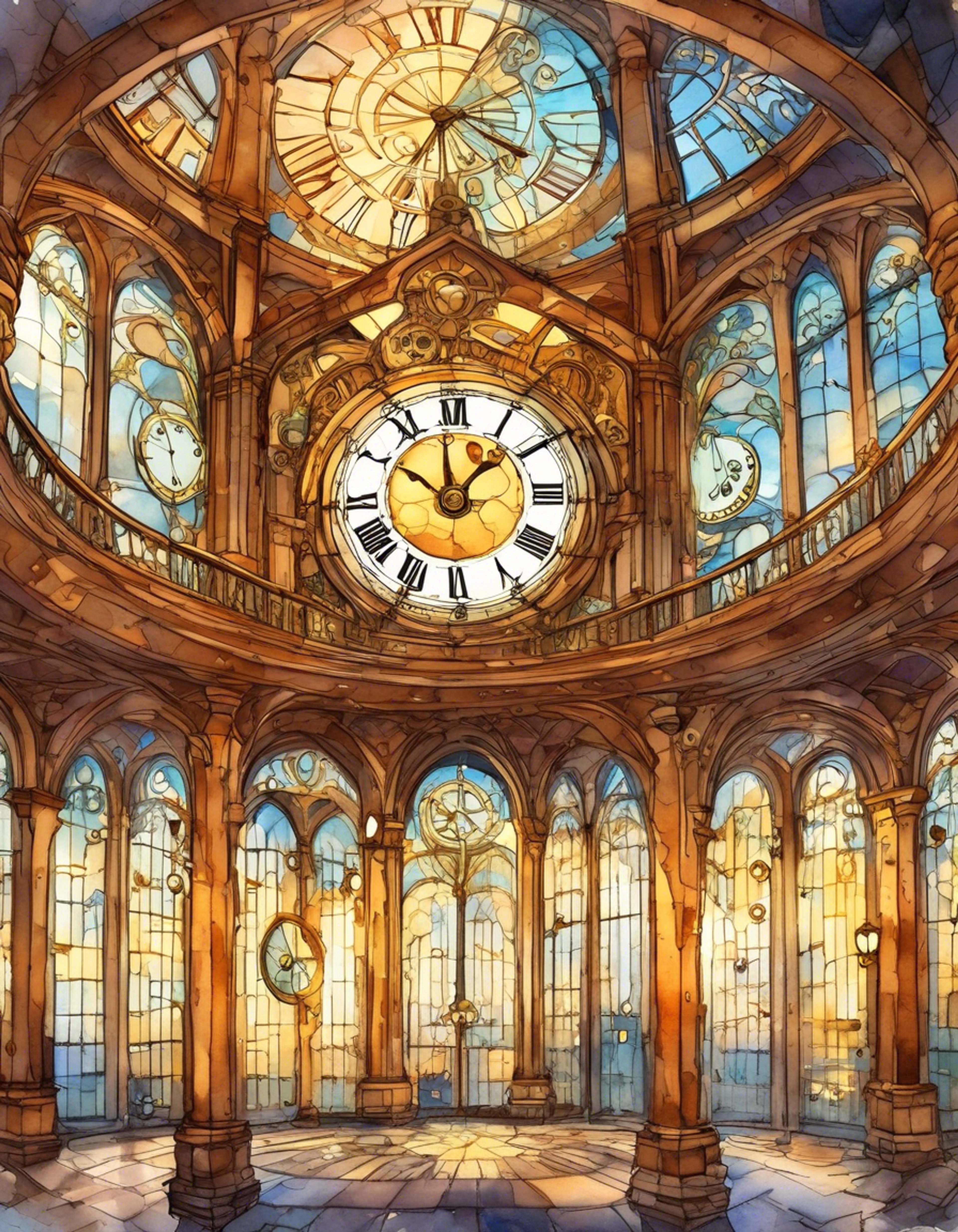 You find yourself in an intense standoff with the notorious Clock King in his lair filled with ticking timepieces and intricate mechanisms. The air is thick with tension as you face this meticulous mastermind who has trapped you in his perfectly timed scheme. Every second counts as you engage in a battle of wits and precision with this time-obsessed villain.