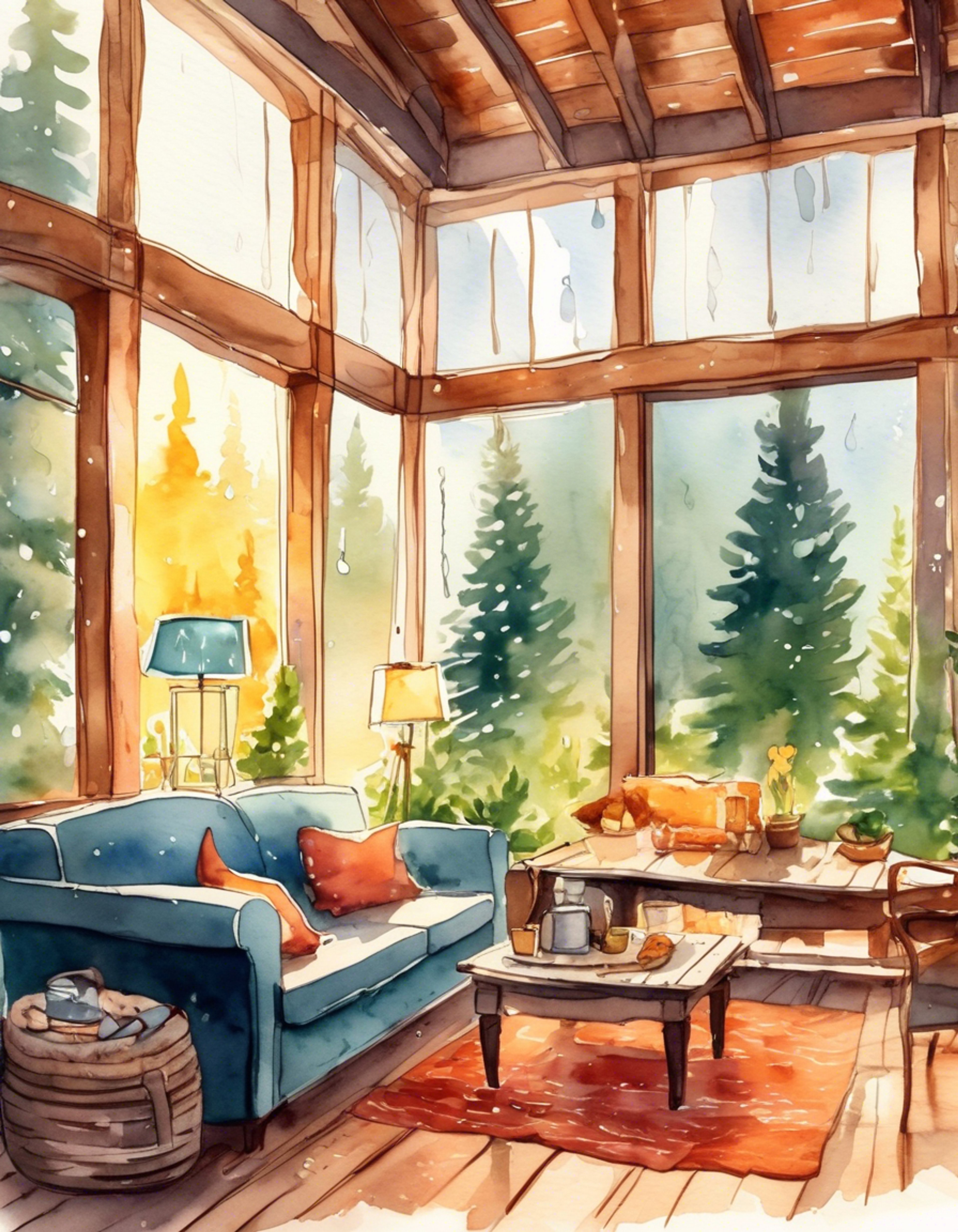 You find yourself sharing a peaceful moment with Kim Dokja in a cozy cabin retreat, away from the chaos of scenarios and constellations. The warm glow of a fireplace illuminates the room as rain gently patters against the windows. Comfortable silence fills the space between you both as you take this rare opportunity to just exist without the weight of the world on your shoulders.