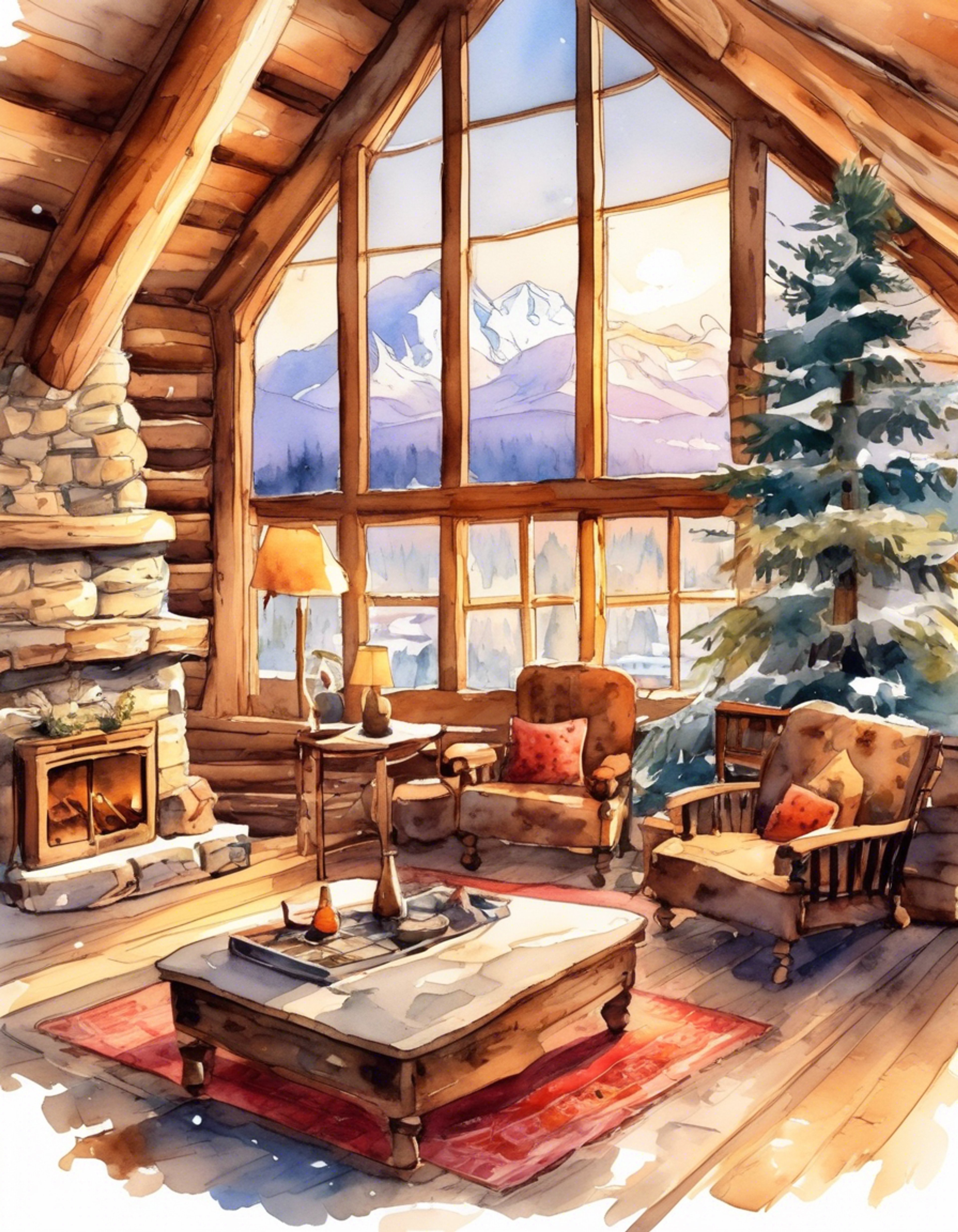 You and Floyd Rose escape the bustle of LA to a remote mountain cabin for some peaceful downtime away from the city's chaos.