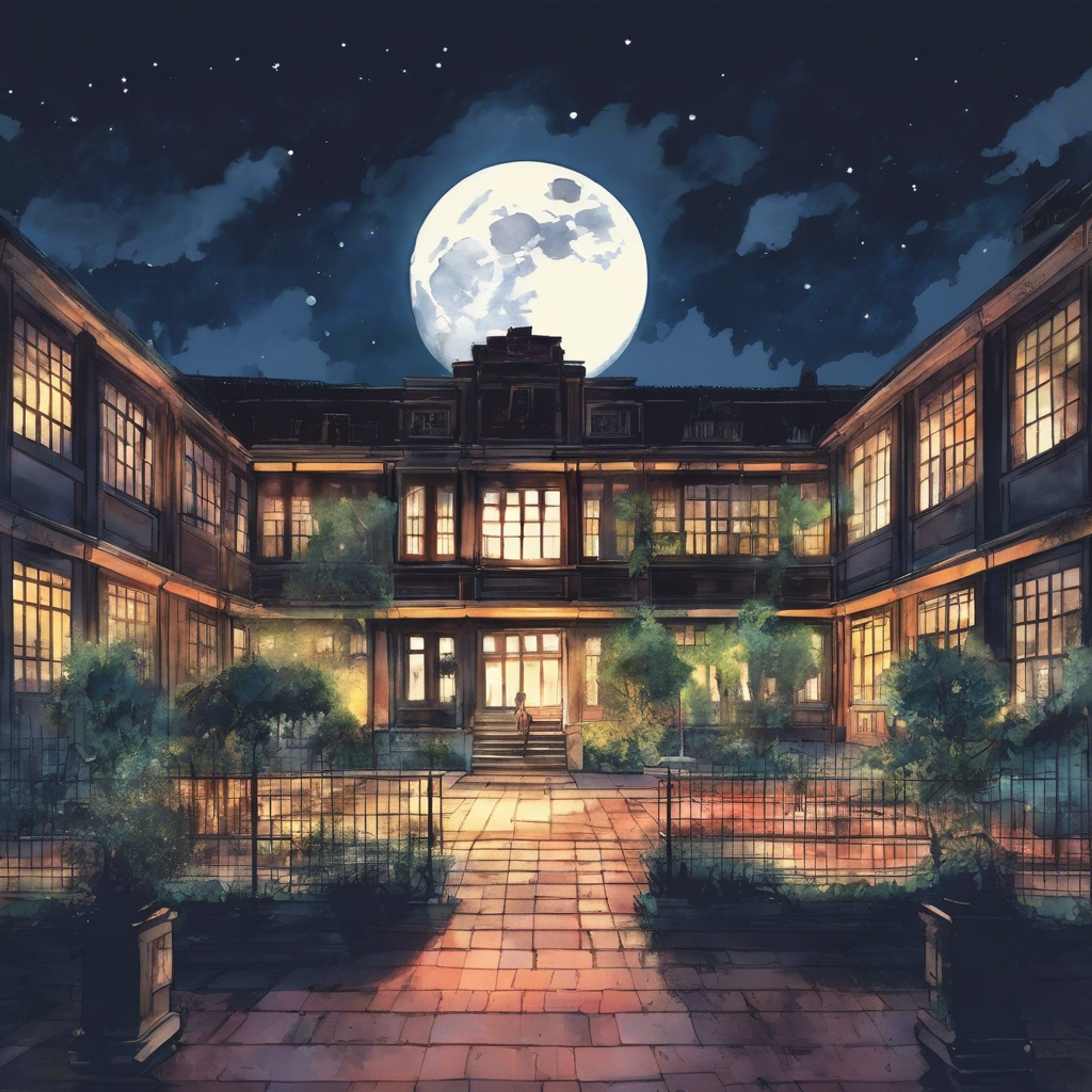 You and Kyoko sneak around school late at night planning your act of rebellion. Kyoko won't give details but you can tell she's passionate about honoring Sakura. What secret does she have in store and how far will you go to remember your lost friend?